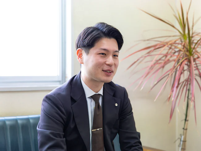 取締役 社長室室長 大沼慎一郎(31歳/入社5年目)