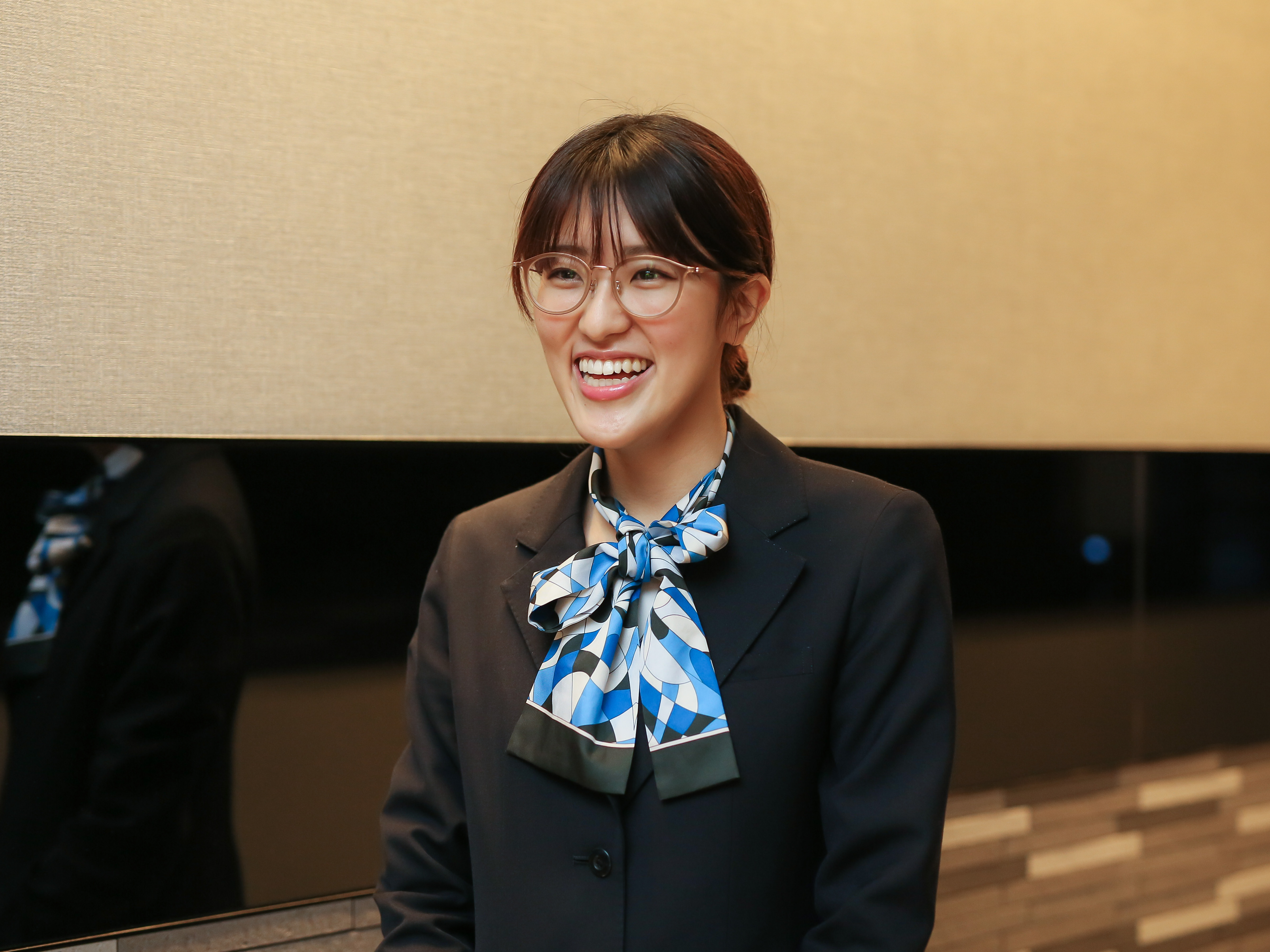 フロント／寺内志織（27歳）
勤務歴2年