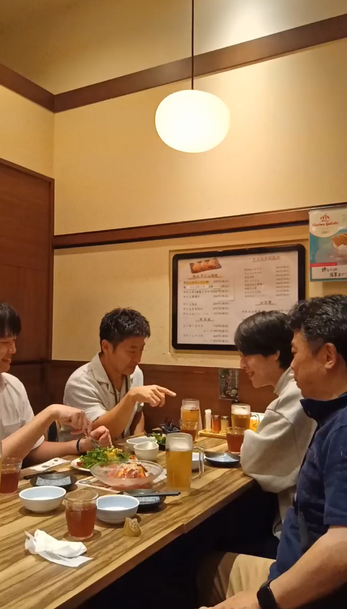 普段は別々の場所で働く仲間たち。だからこそ、懇親会など社員が集まる機会のコミュニケーションを大切にしています。