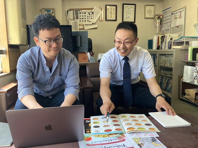 空いた時間には、商談や各店舗の状況共有なども行っていただきます。「このお店は家族層が多いので、こういう商品が良いかもしれません!」などのアイディアもどんどん受け付けます!