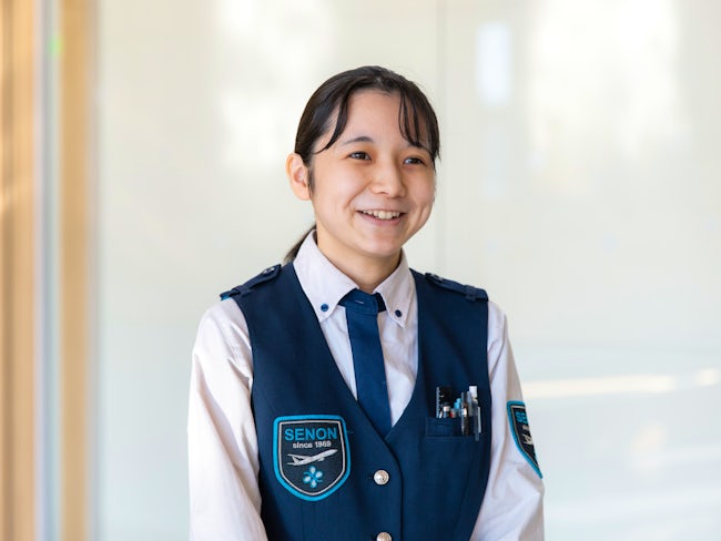 とかち帯広空港 手荷物検査スタッフ/高橋 果鈴(3年目)