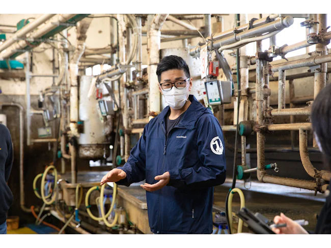 見た目とはまた違う、おだやかな口調で話してくれる社長はとっても優しく、気さくで、実は茶目っ気溢れる素敵な人です!Byスタッフより