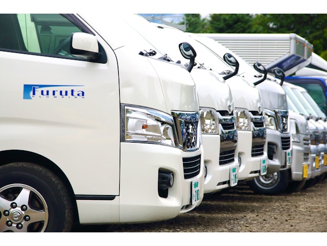 <現場は札幌市内・近郊がメイン>
現場へは南区の本社事務所または土場事務所へ出社後に社用車で向かいます。