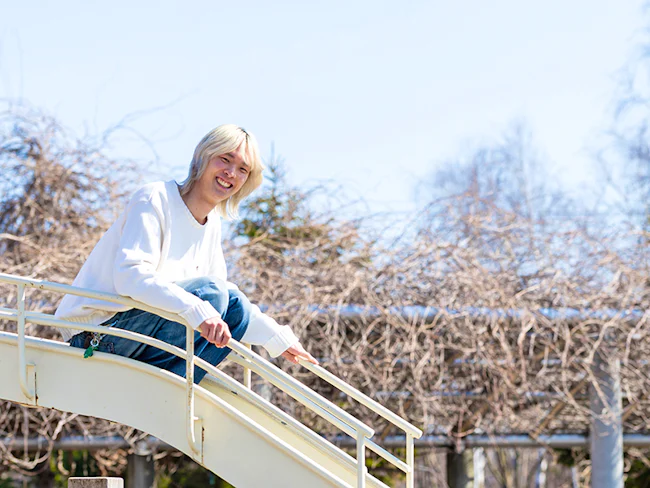 フリーミッション起業型地域おこし協力隊/兼松(2025年4月着任、横浜市出身、東京の大学を卒業後すぐに長沼町の協力隊へ)