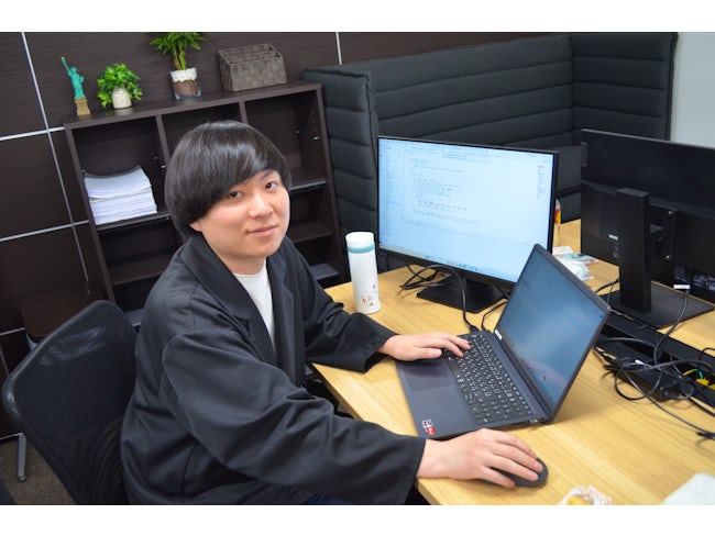 技術部 ITエンジニア
三林寧樹
入社3年目