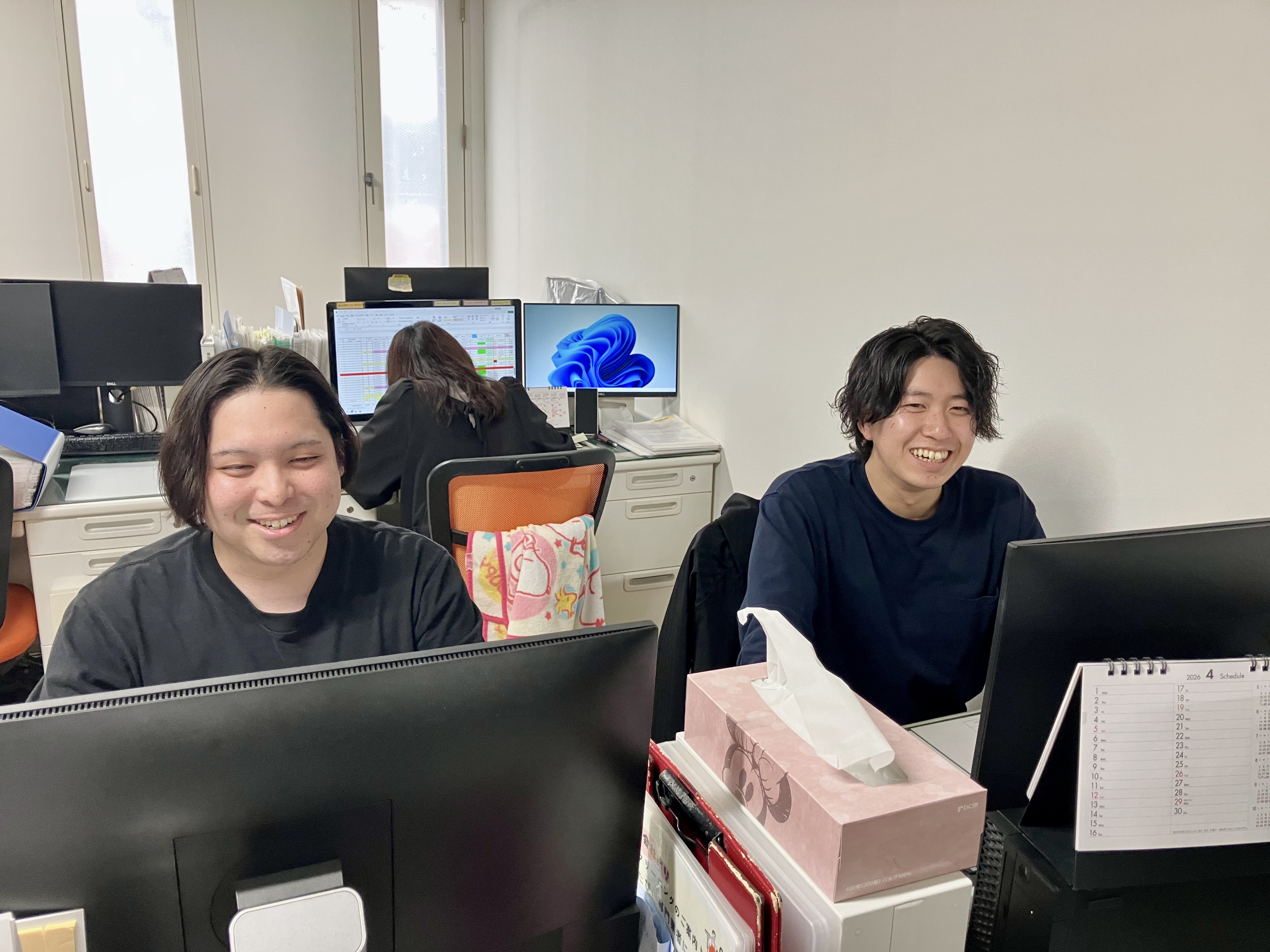 入社後に「別の部門に挑戦してみたい」といった希望があれば、適性や組織状況に応じてジョブチェンジの相談も可能。一つの会社にいながら、別のキャリアも柔軟に描けるのは当社ならでは。