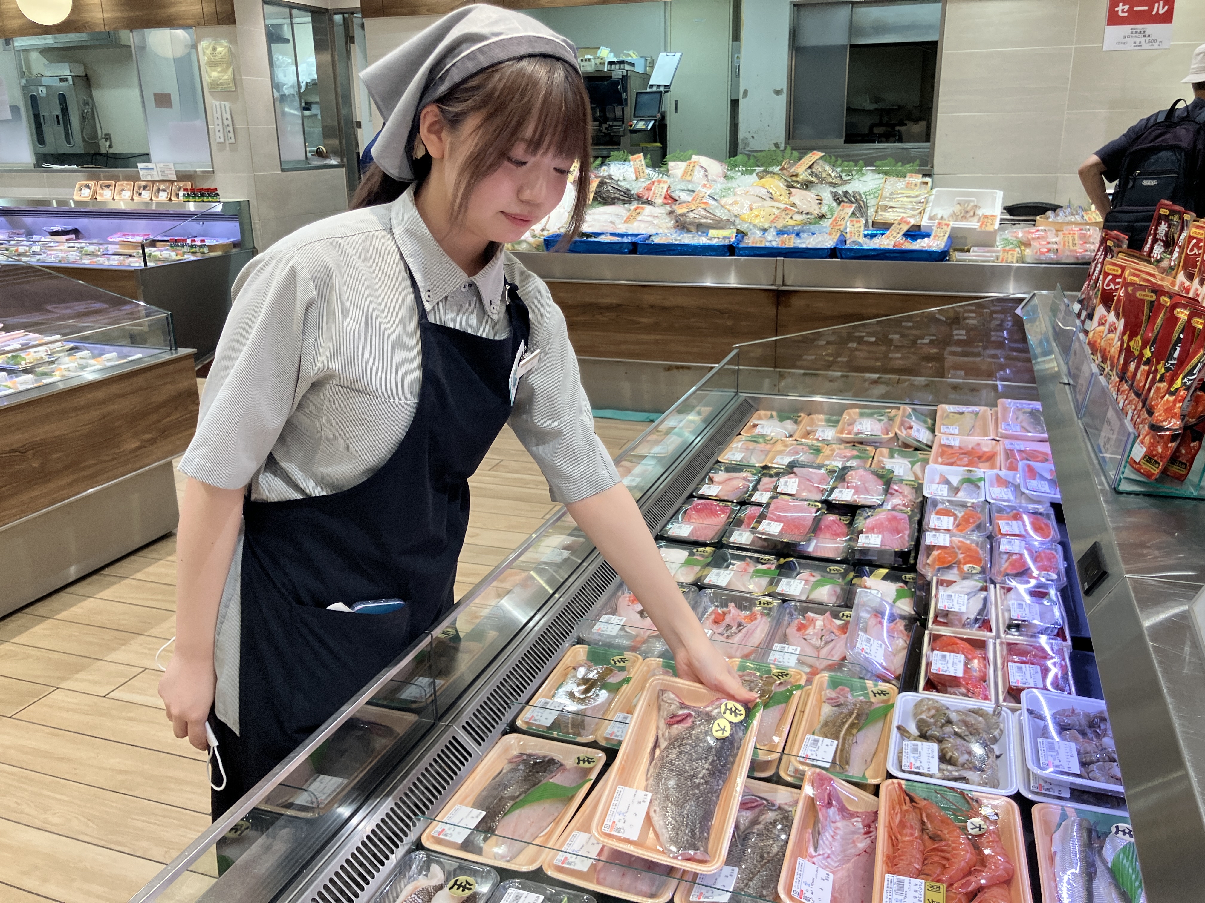 魚って身近だけど、売るってどうなんだろう？と思っていた未経験の方も知れば知るほど、お客様に伝えたい情報がたくさん身についてきます。