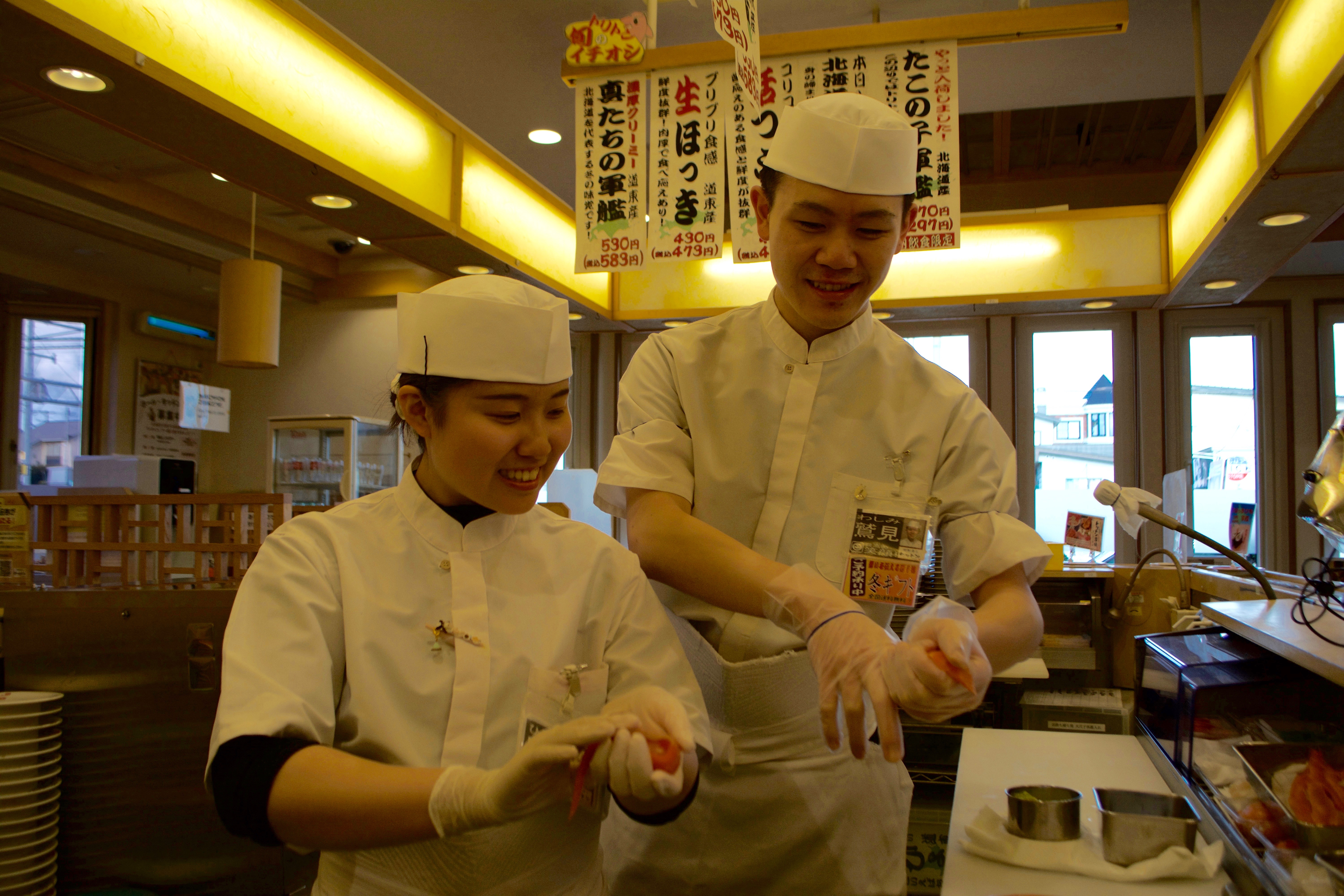回転寿しトリトン 北一食品株式会社北見本社
