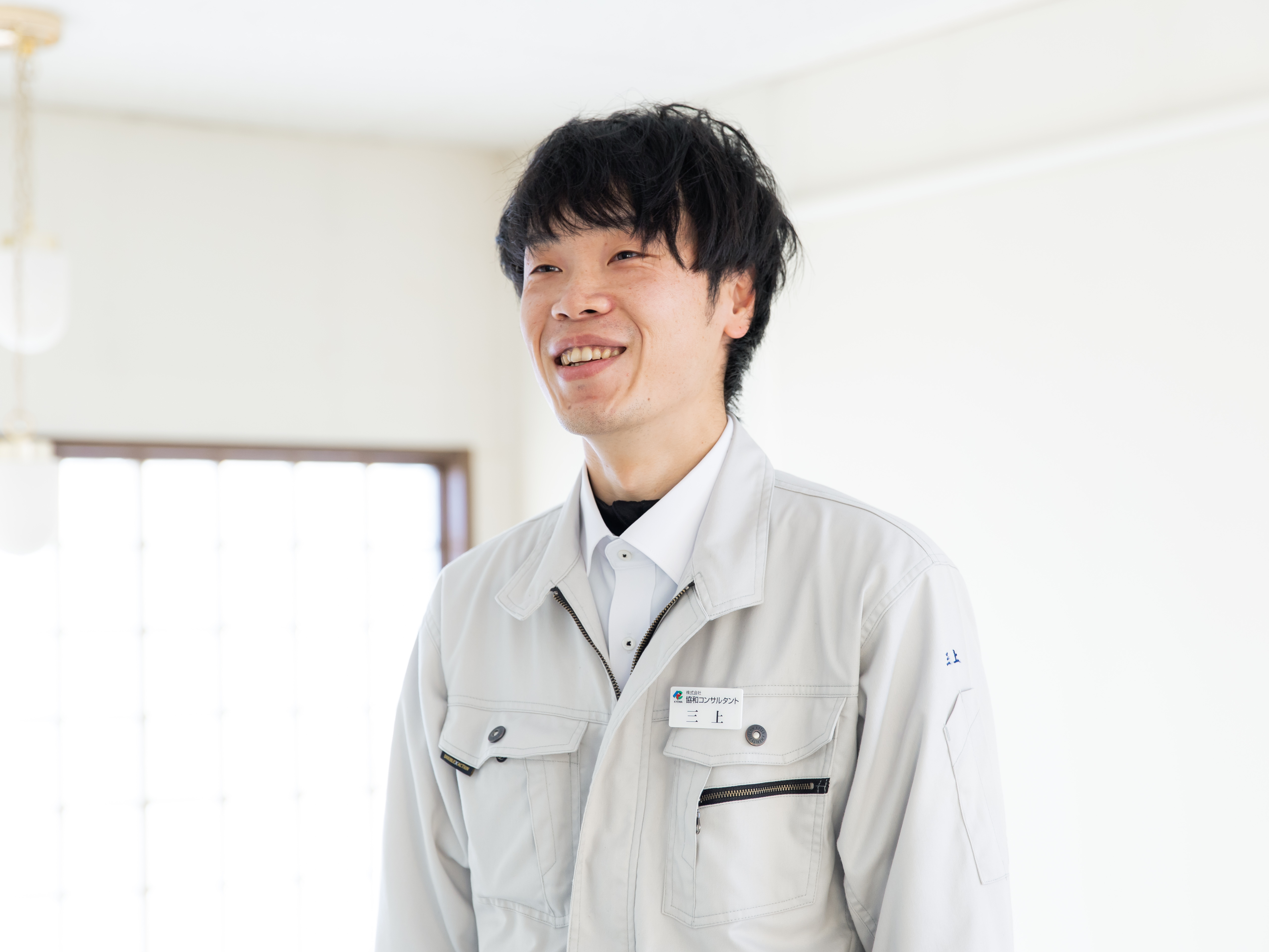 測量スタッフ 三上和馬（入社1年目）