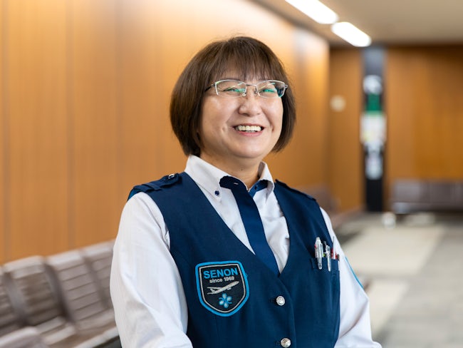 とかち帯広空港 手荷物検査スタッフ/森 祥子(2年目)