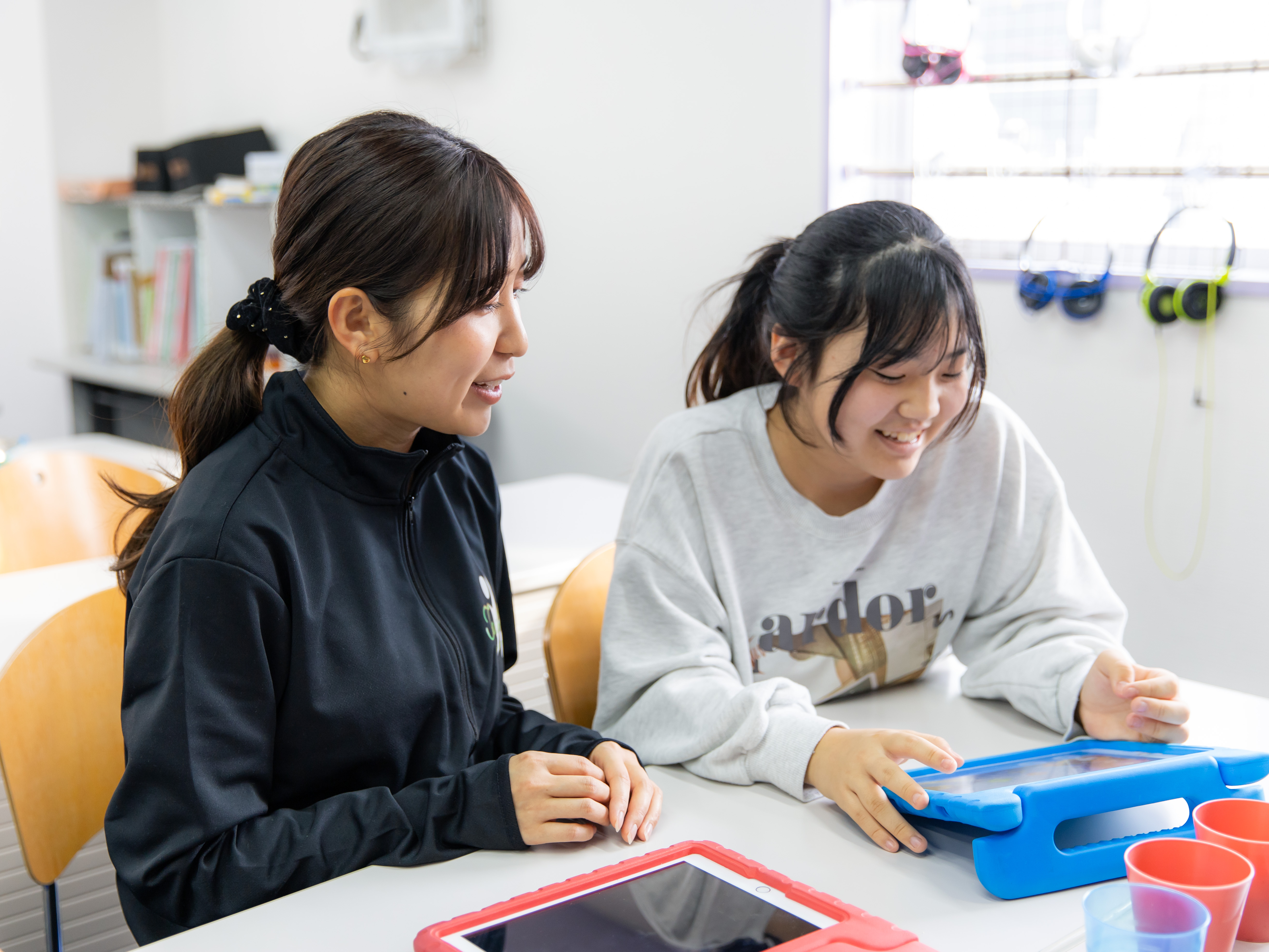 「障害」ではなく「人」を見る。というのが理事長の教え。障害認定の固定観念は持たずに、しっかりと対個人に真摯に向き合っていくような関わり方を目指しています。