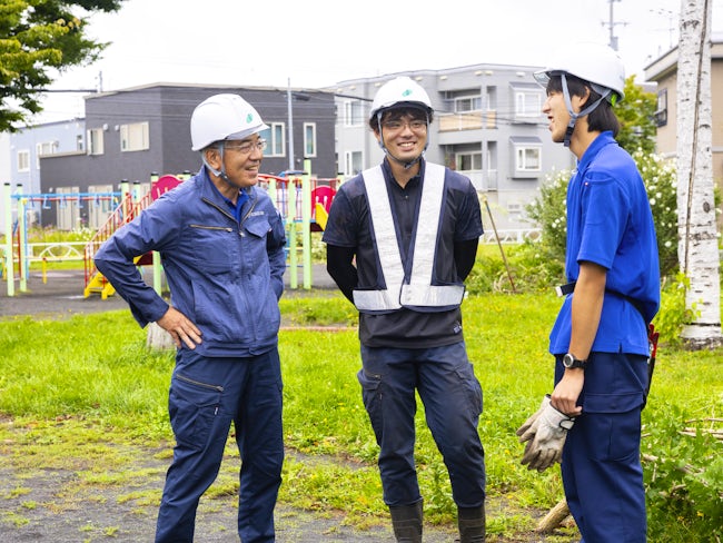 得意なことを伸ばし、苦手なことをカバーできる環境が当社の魅力。働きやすい社風が定着率の高さと業績安定に繋がっています。