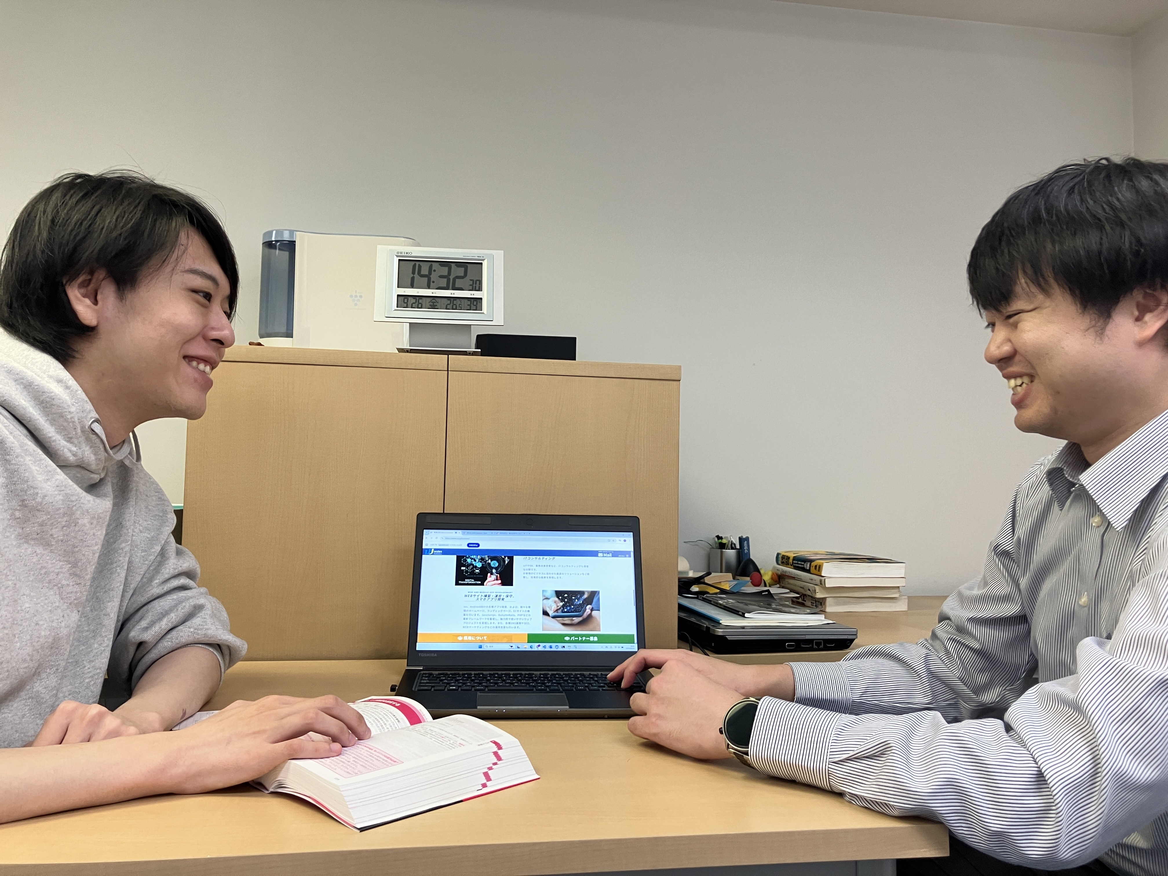 エンジニア 舘田海人（入社2年目）／田中優輝（入社1年目）