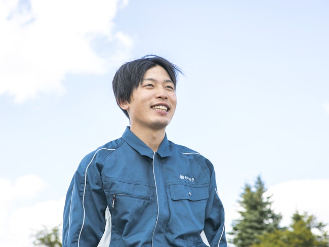 ダンプドライバー 佐藤領揮(26歳)
