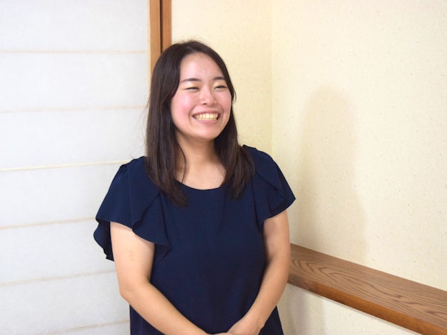 札幌営業所で営業・採用担当 阿部 友美(入社2年目)