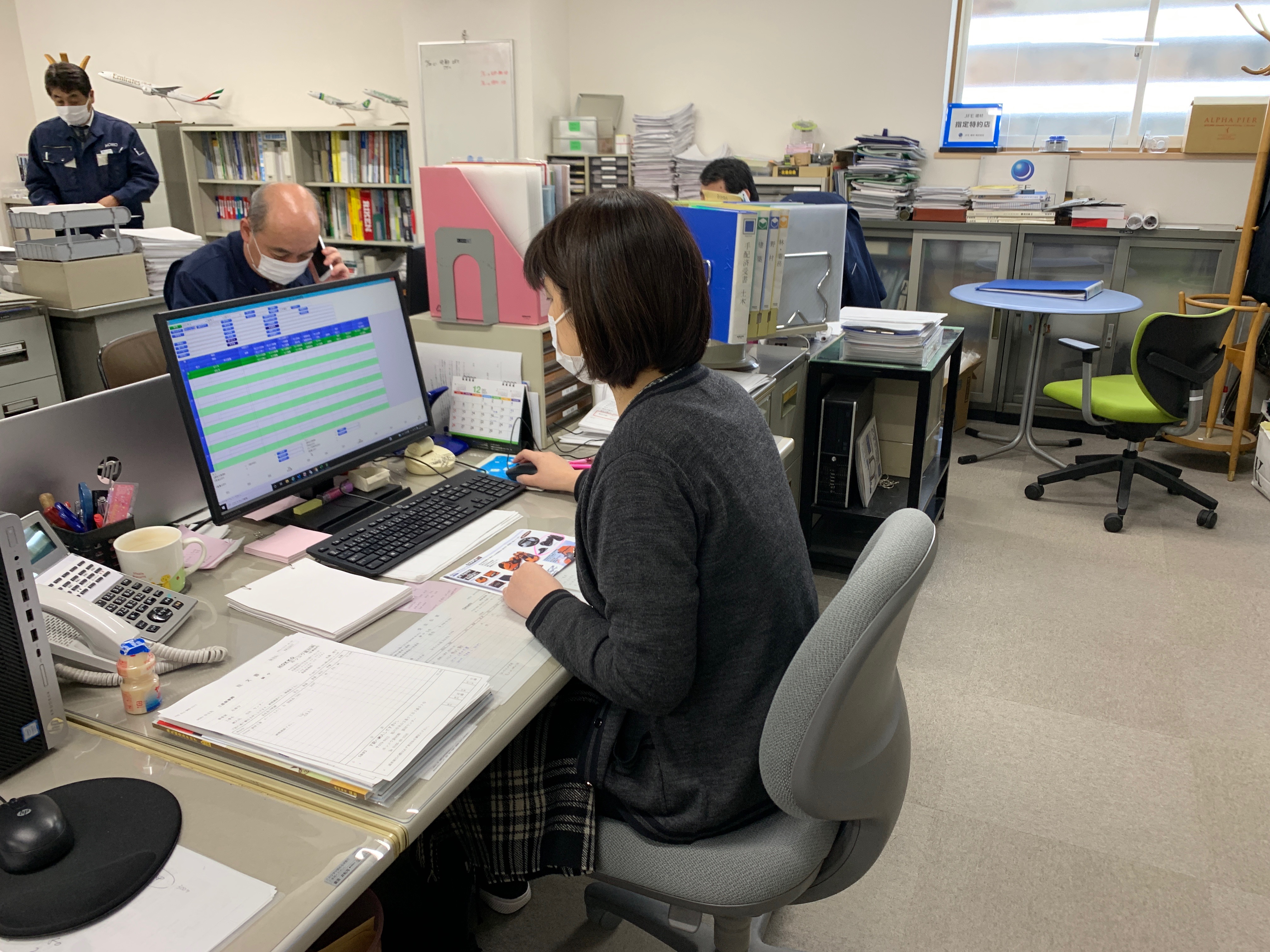 現在20名の社員（うち女性3名）が在籍。未経験スタートの社員や､全く異なる業界･業種から来た人もスタッフも多く、昨年入社した30代のスタッフも、スキルアップの真っ最中です！