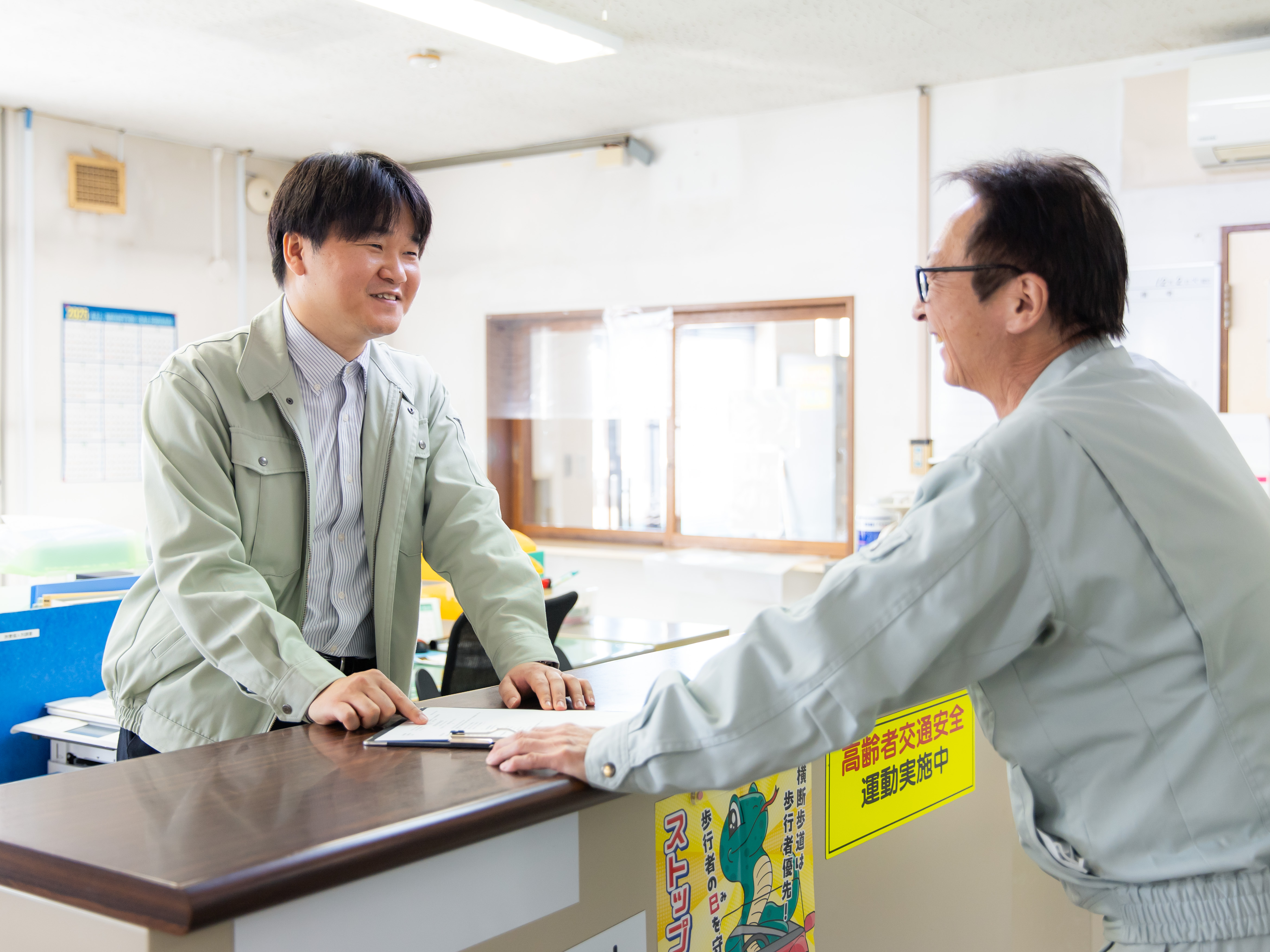 ＜営業企画部／酒井＞異業種から農業土木の世界へ。まったくの知識ゼロでも、3〜5年かけてじっくり育てます。