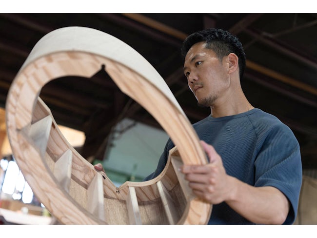 アメリカ出身のデザイナー。国際色も豊かで、世界を相手にお仕事したい人にはピッタリの職場です!