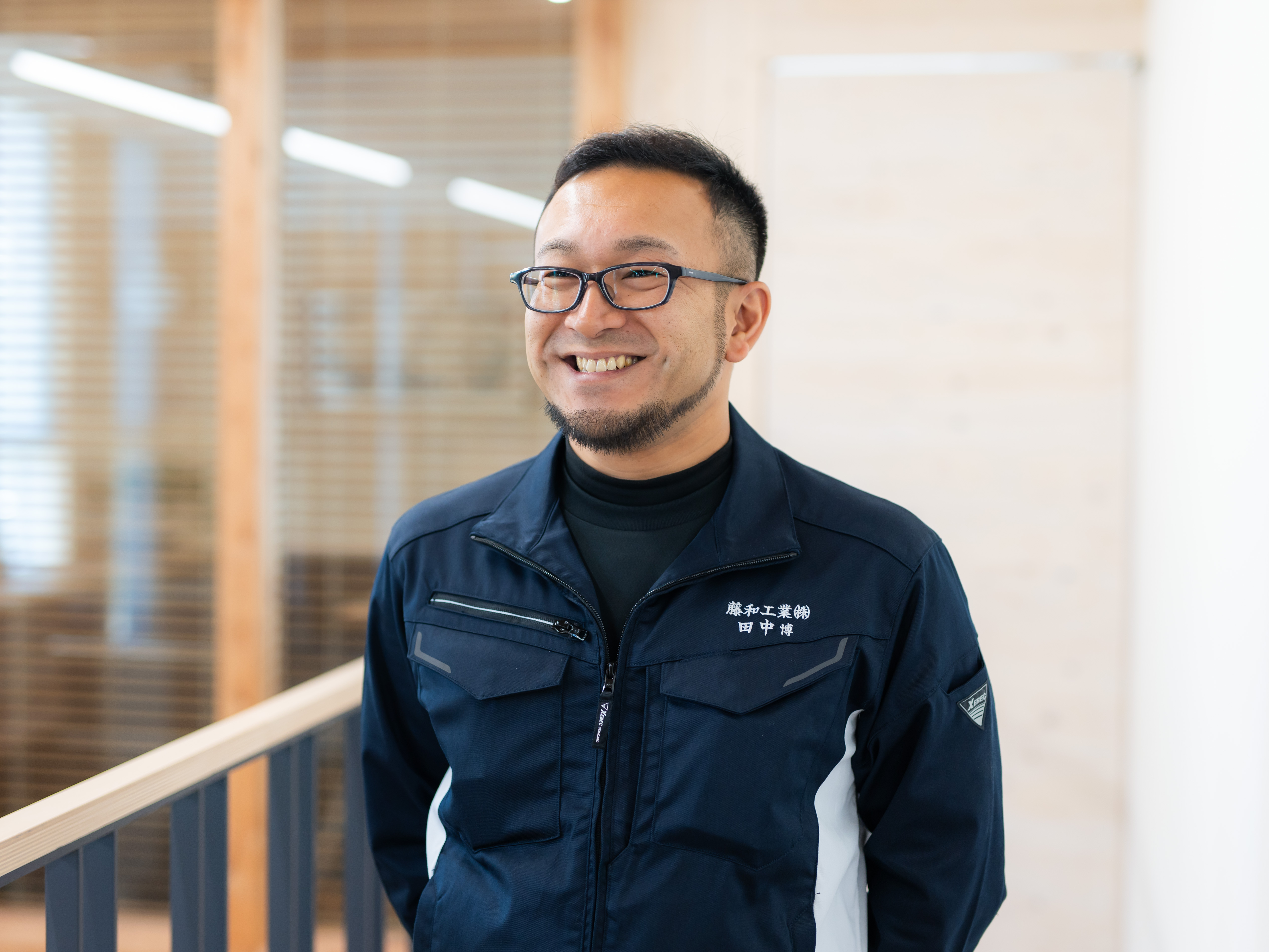 業務部／田中 博基（入社2年目）