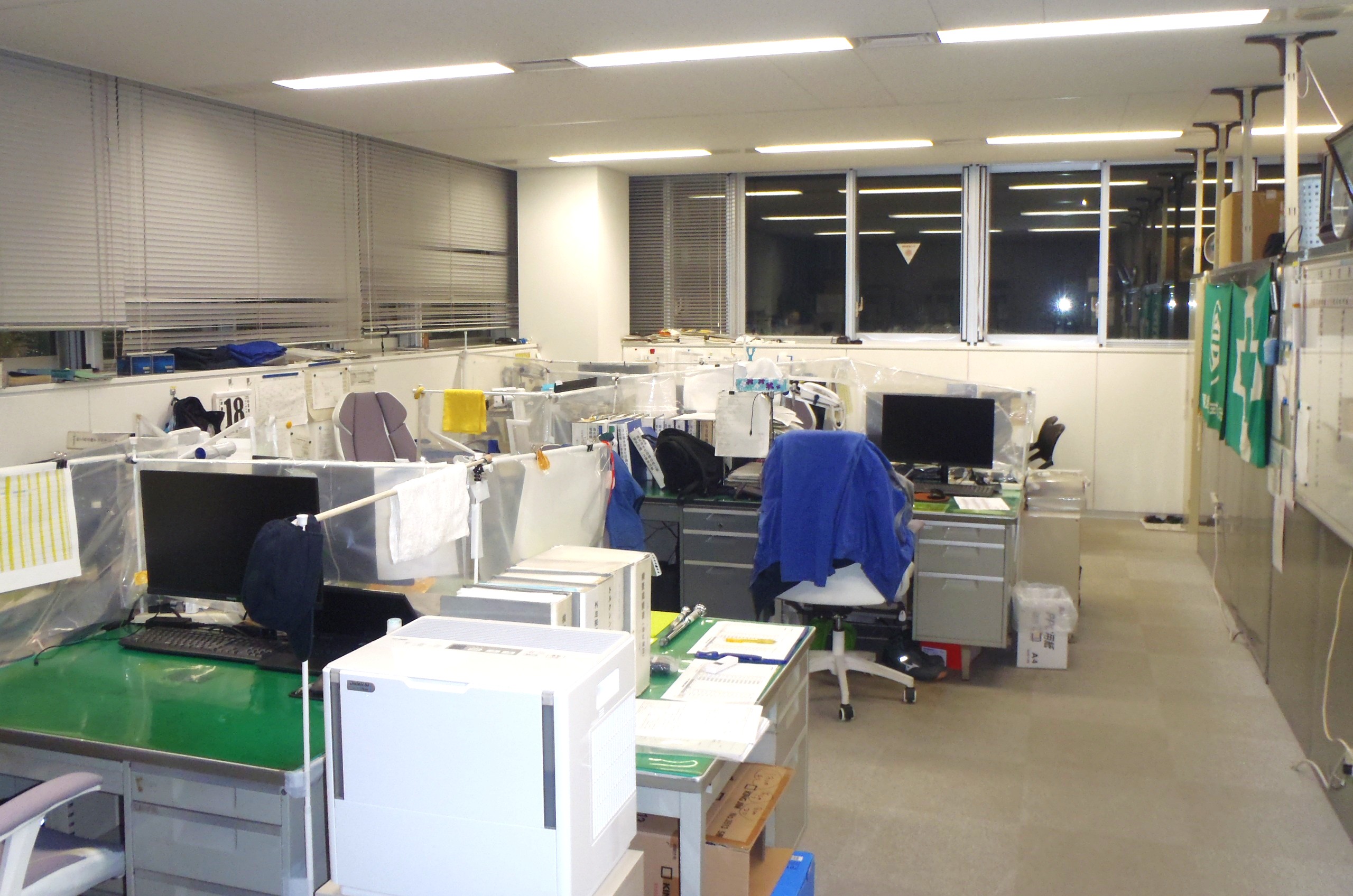 こちらが勤務していただく泊事業所の内観です。