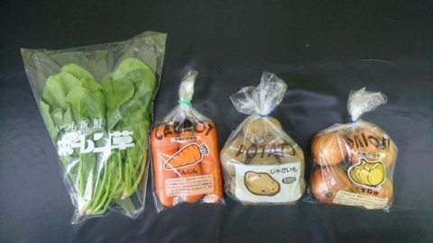 【商品例】
野菜が入っている薄いプラスチックの袋等を製造しています。自分が作ったパッケージがスーパー等で実際に売られているのを見かけると、やりがいを感じますよ。