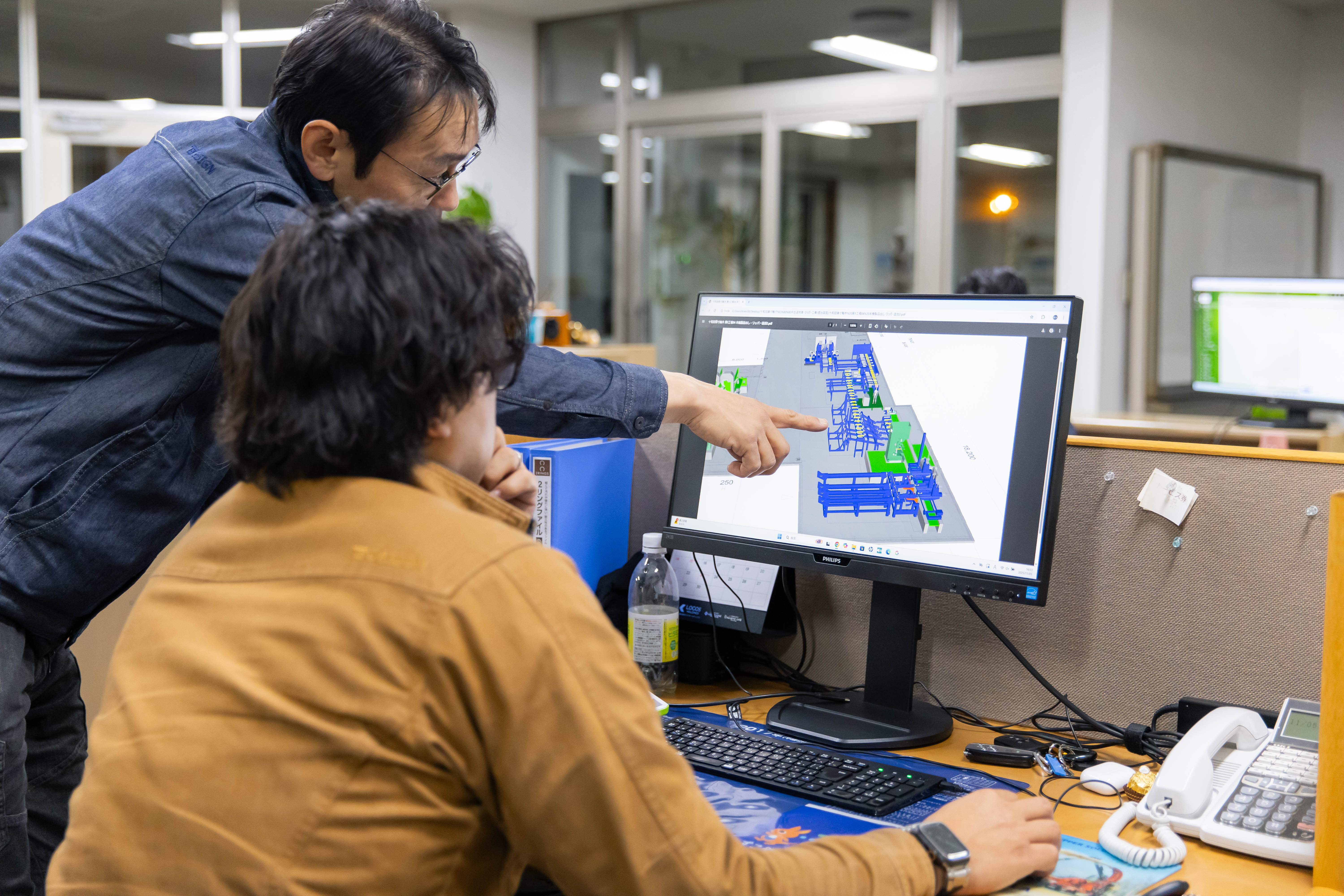 困ったことがあれば、仕事の手を止めてでも丁寧に教えてくれる先輩ばかりです。