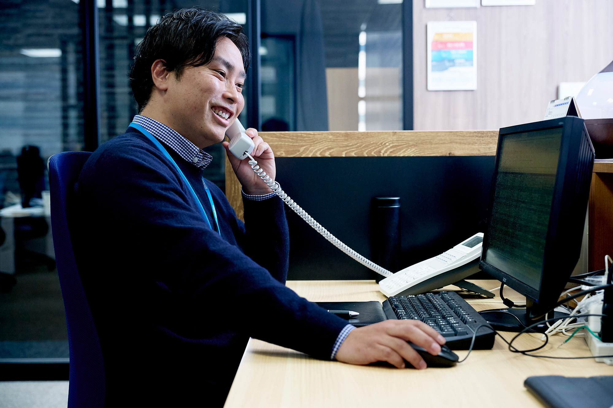 お客様がいる業務だからこそ顧客満足度を大切にしています。未経験の方や経験の浅い方の採用では特にコミュニケーション力を重視しています。