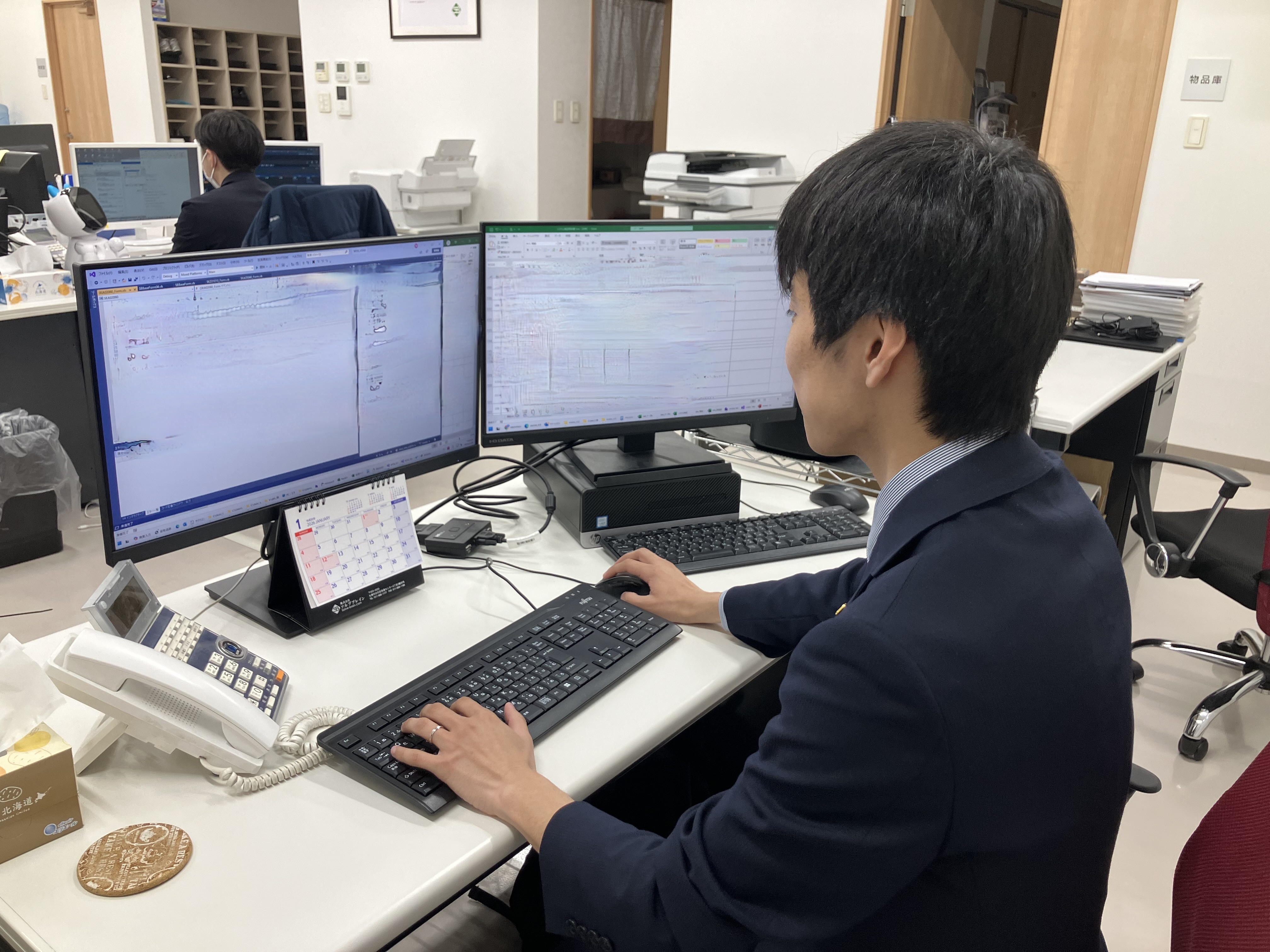 納品後に何か不具合が起きたら､それを改修するのもまた自分。極力､不具合が起きないよう徹底的に確認を行ってから納品しています。