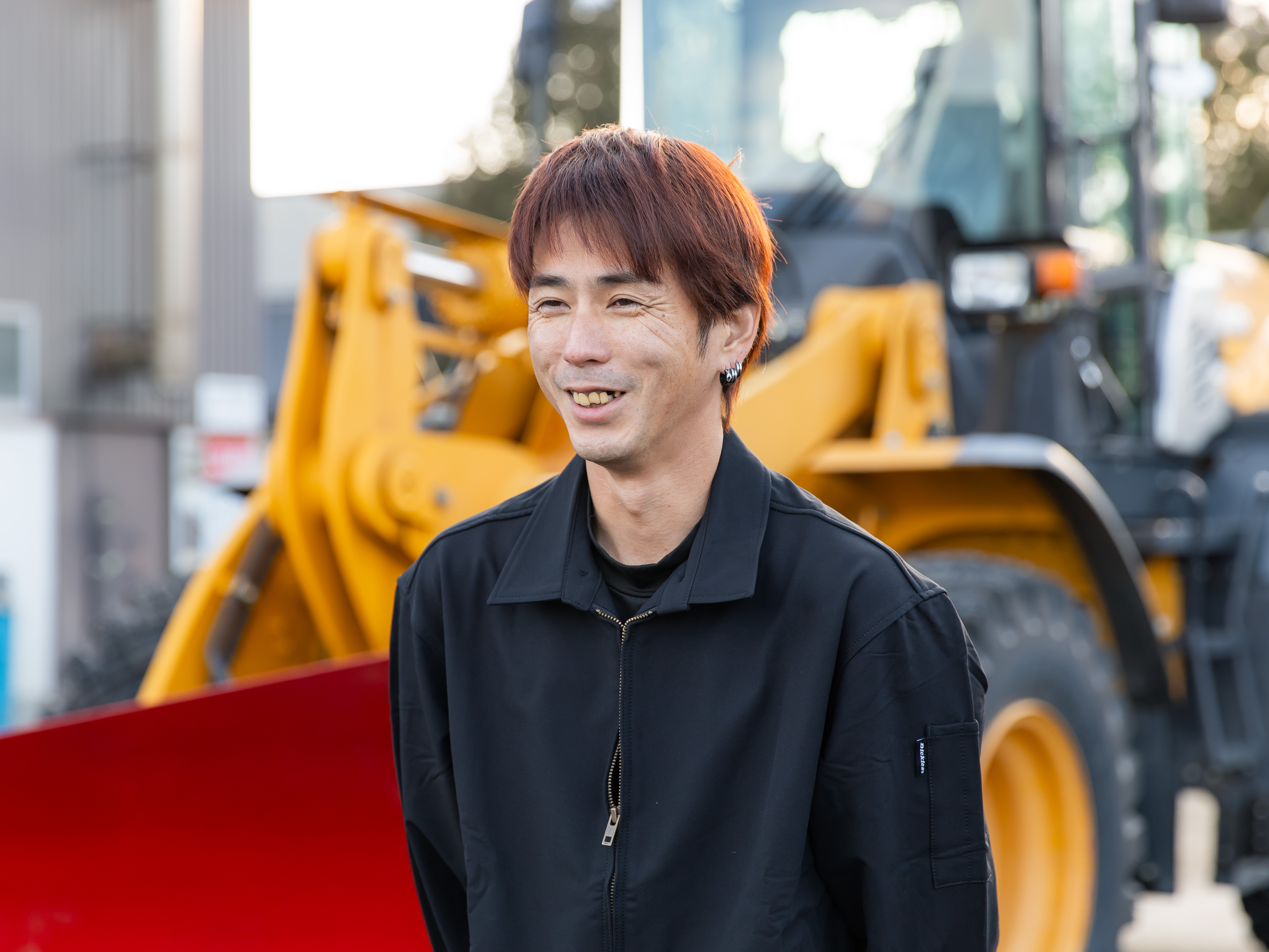 重機オペレーター 宮下要
（38歳／入社2年目）