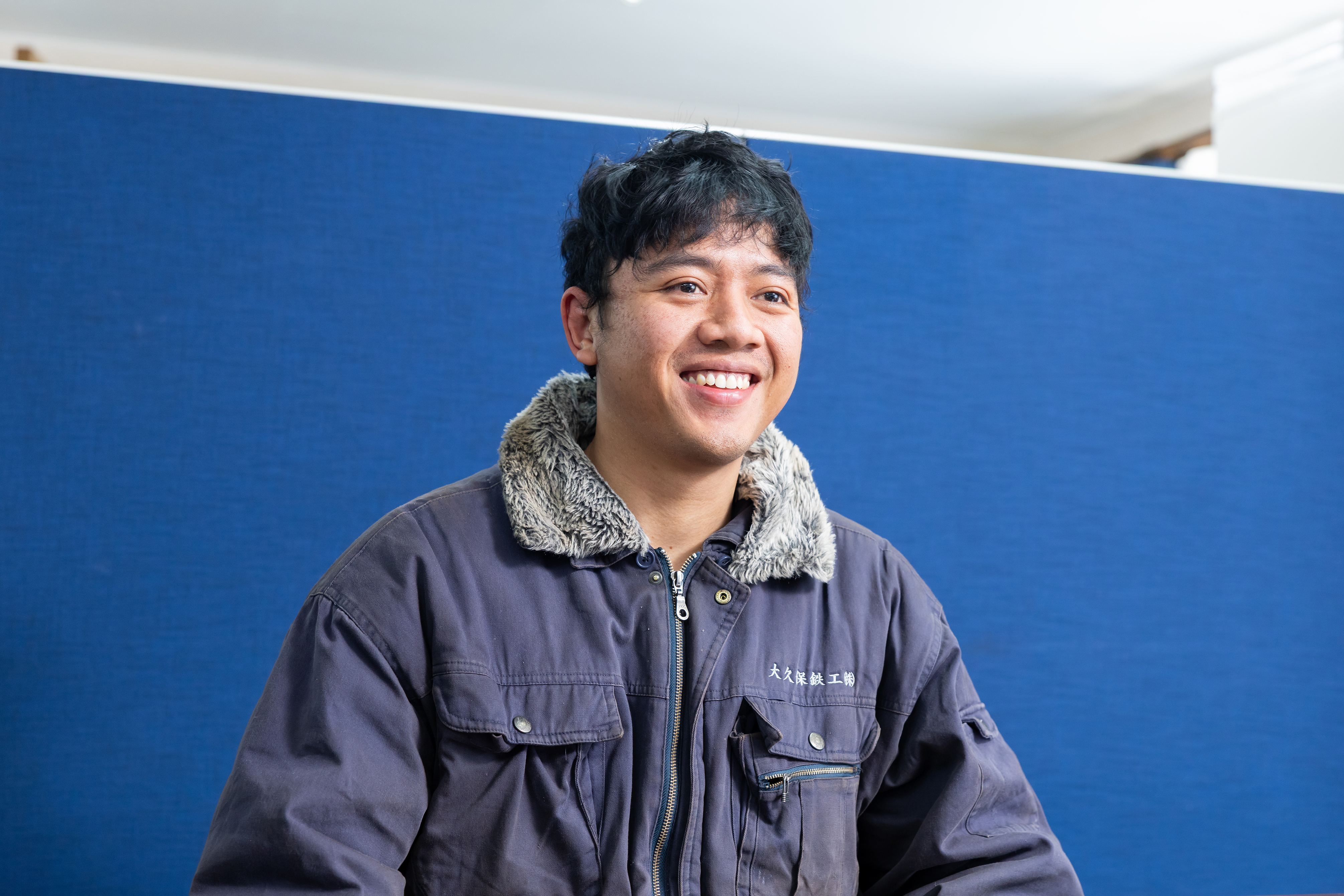 工場スタッフ　ヤニ(入社2年目)