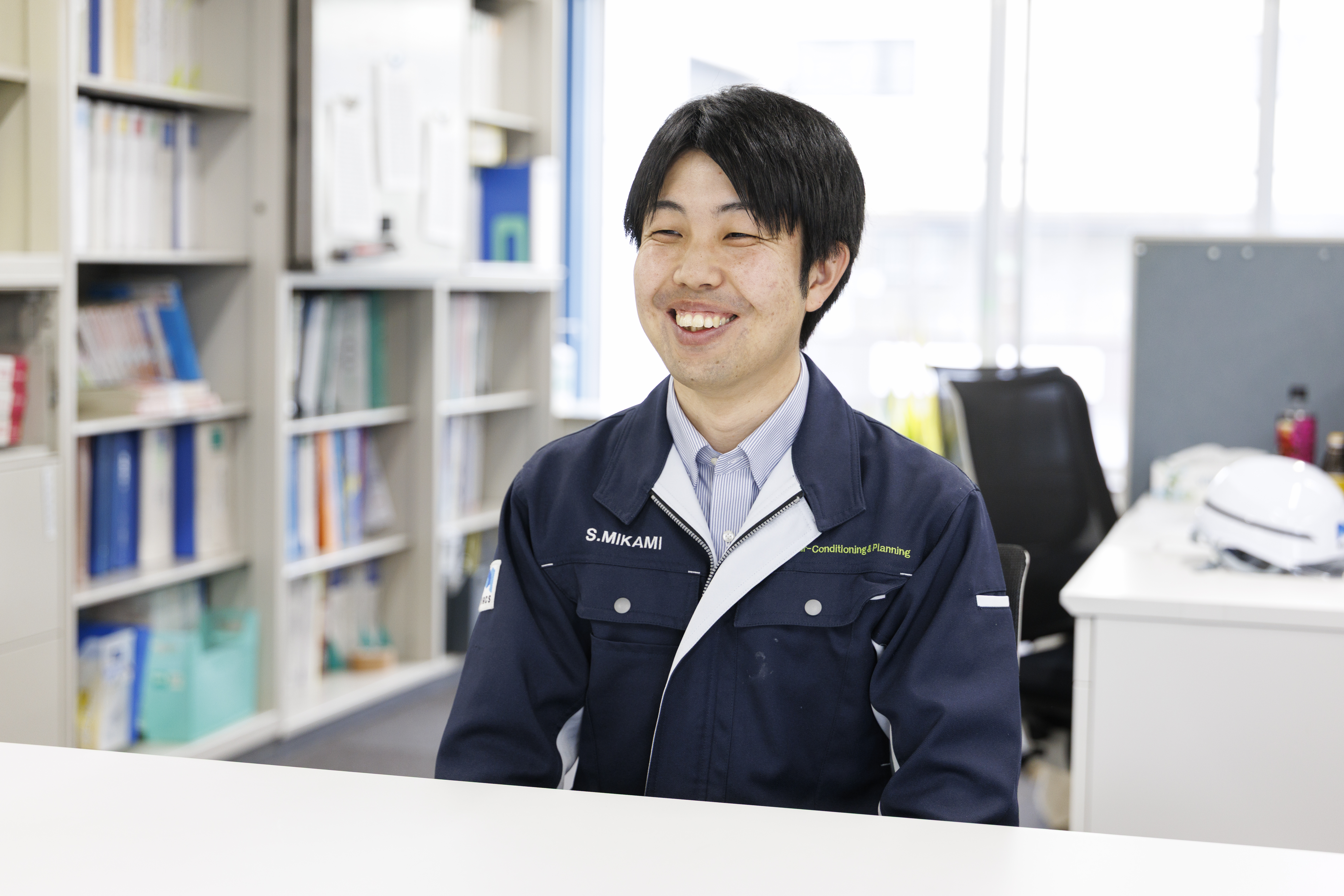 空調設備エンジニア
三上慎一郎（37歳・入社4年）