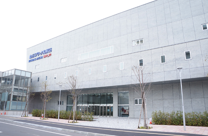 北ガスアリーナ札幌46：サイン／製作・施工