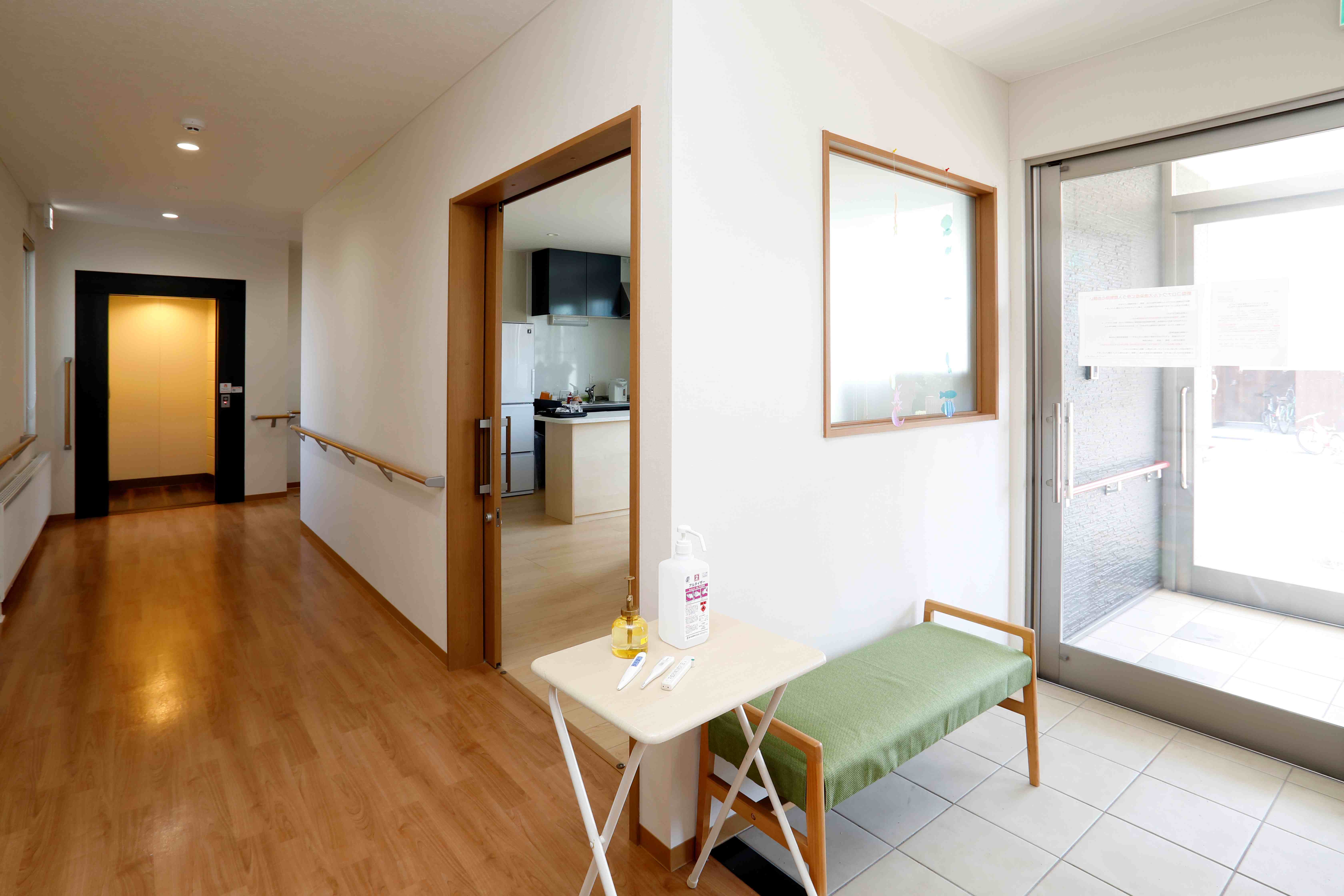 移動しやすい玄関ホール