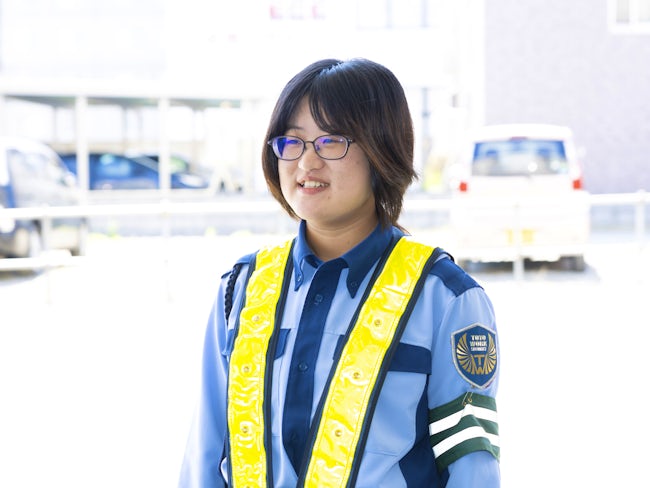 札幌営業所 警備スタッフ/大田桃歌(22歳、入社歴2年)