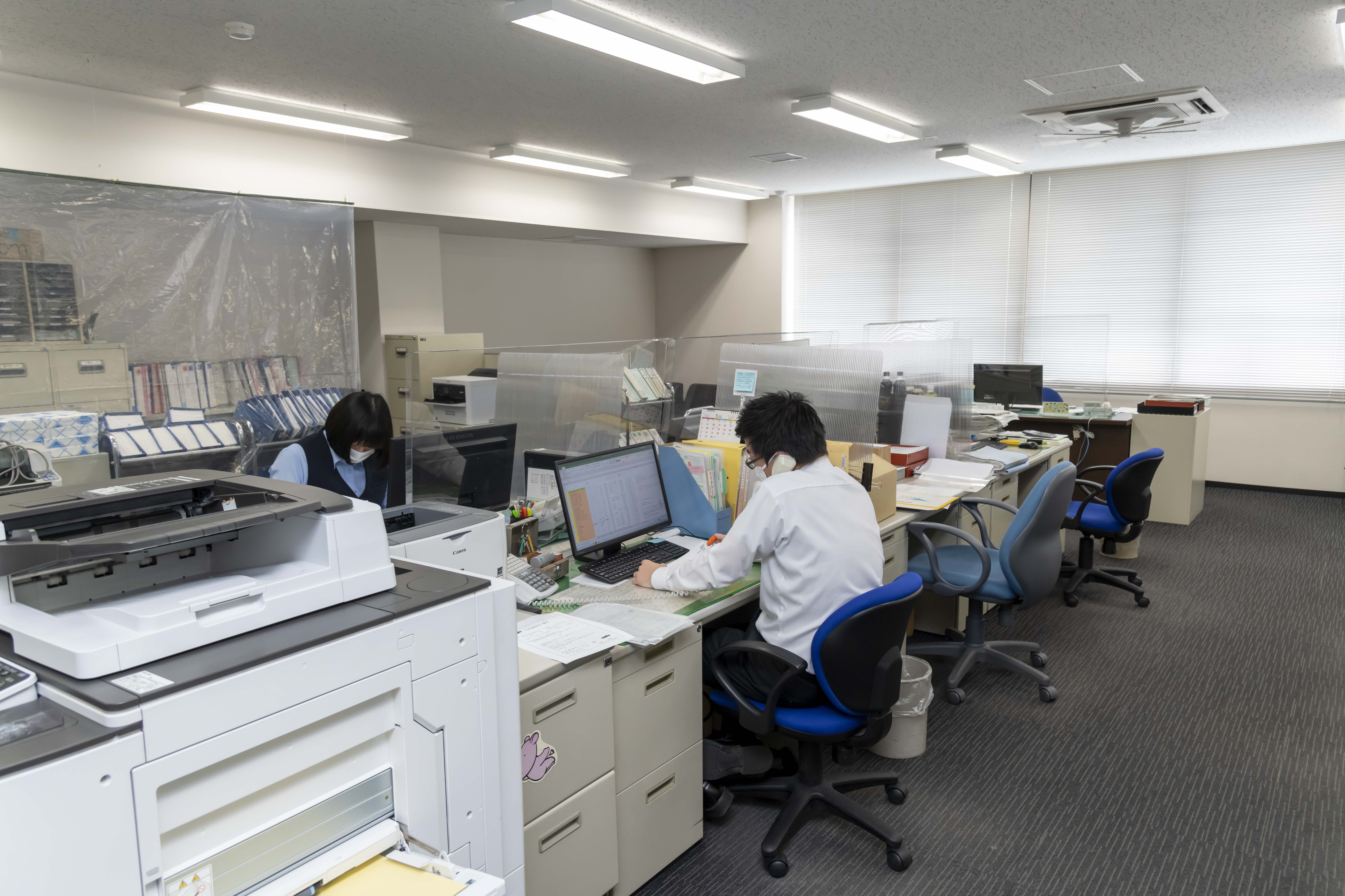 ＜札幌本部事務所内＞