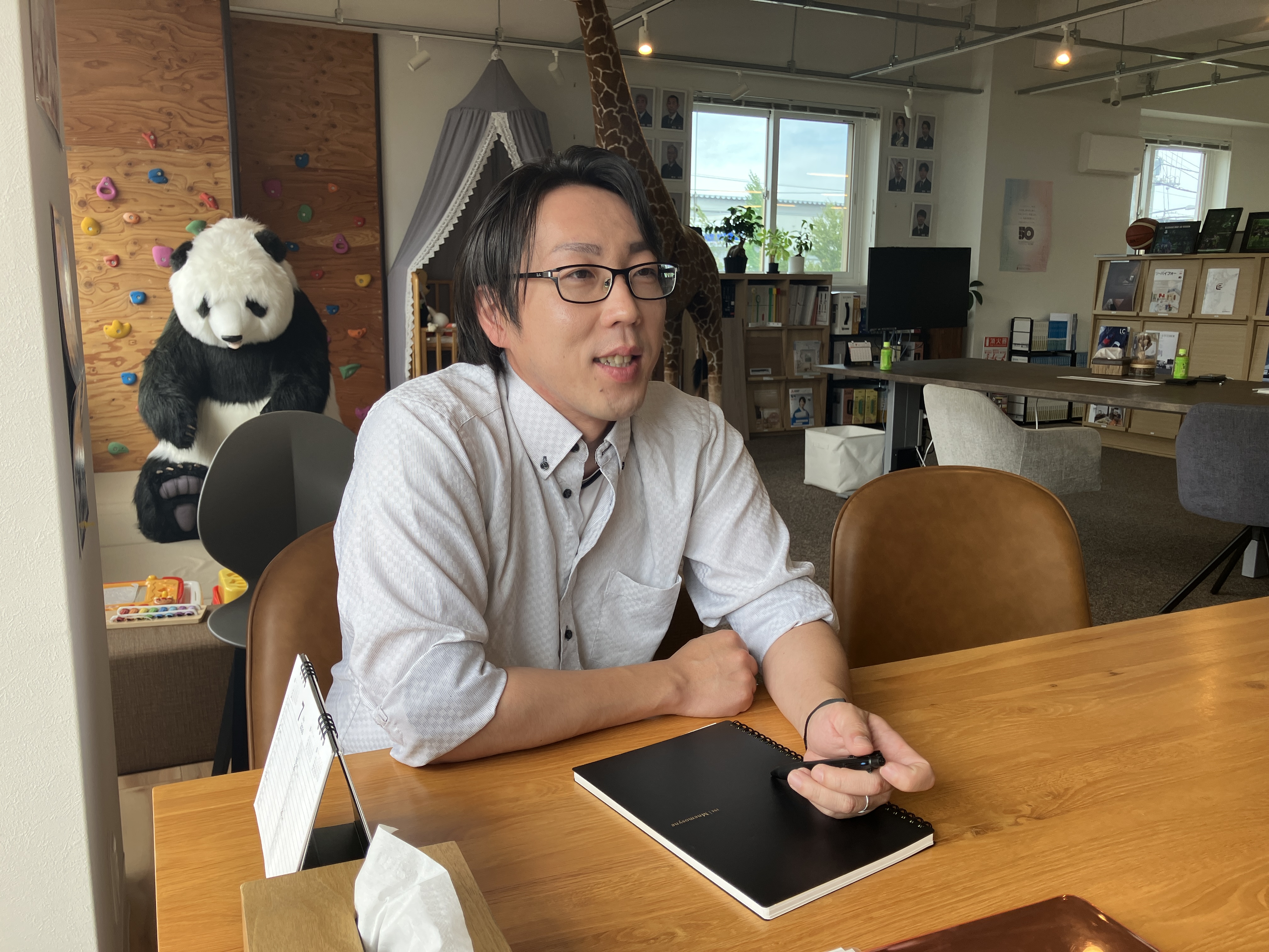 「ハウスメーカーはきつい」は昔の話。
働き方改革のおかげで、家族にも安心してもらえる環境です。