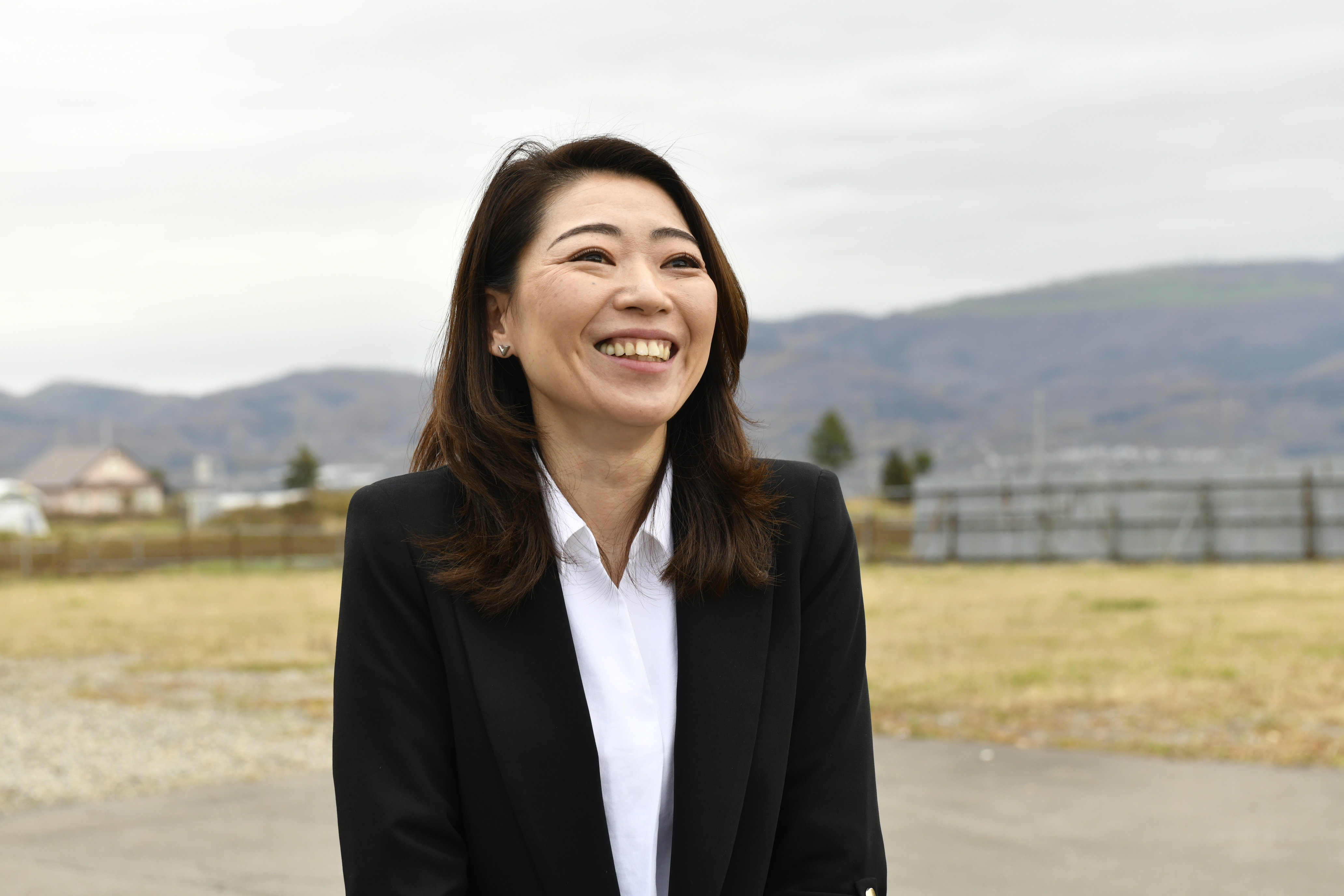 取締役経営管理部部長　岩間玉美（入社26年）