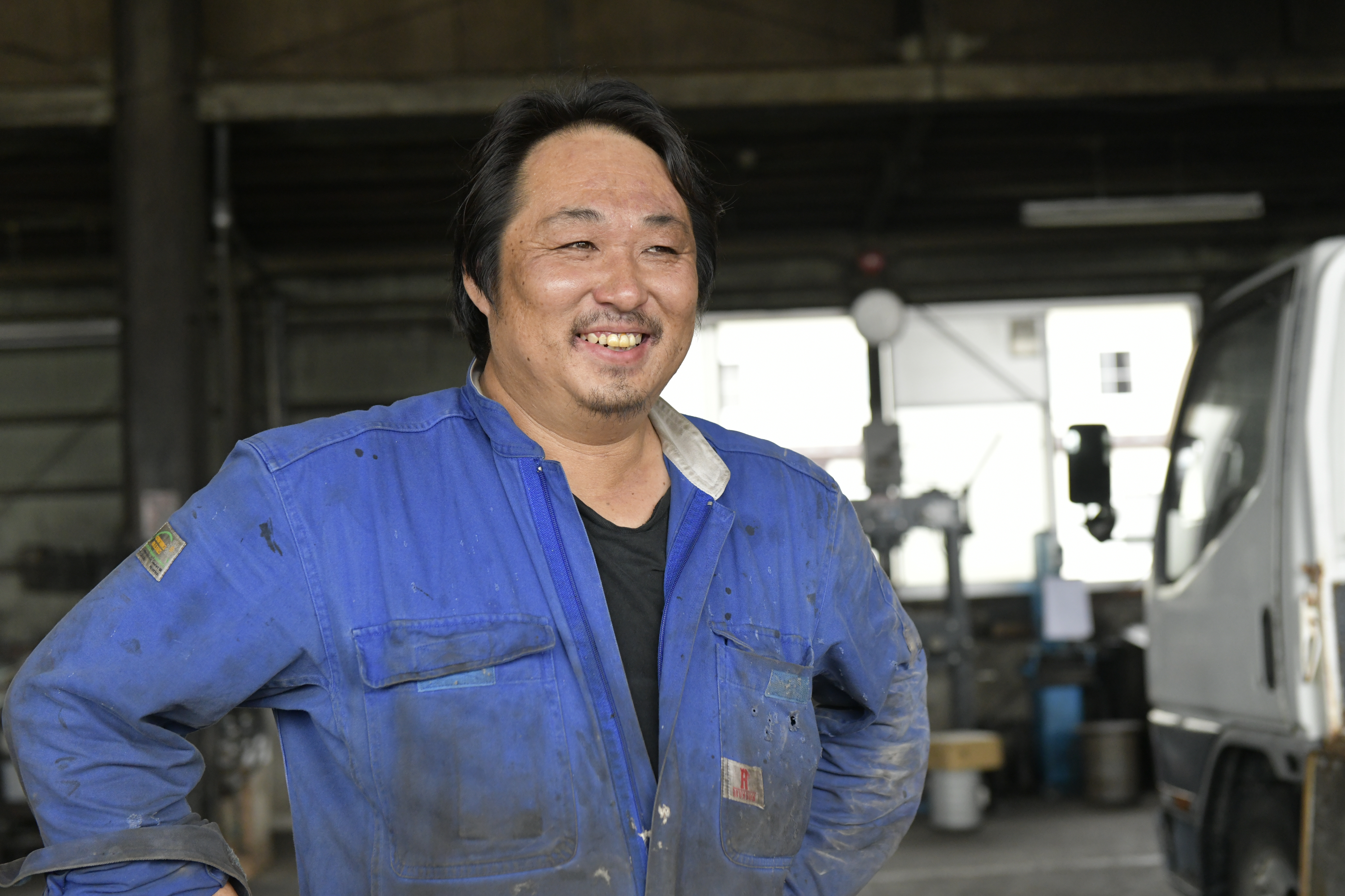 整備士　長谷川秀幸（勤務歴　28年）