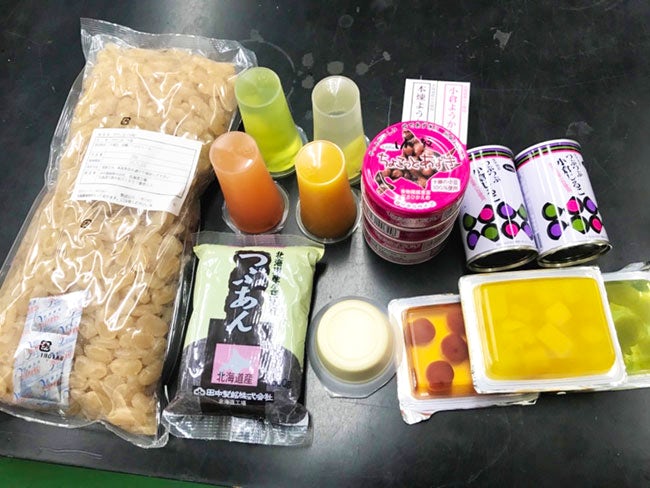 当社は「餡子」「ゼリー」「水ようかん」などを製造しています!
設立は昭和25年。長い実績を持つ「安定企業」で働きませんか?