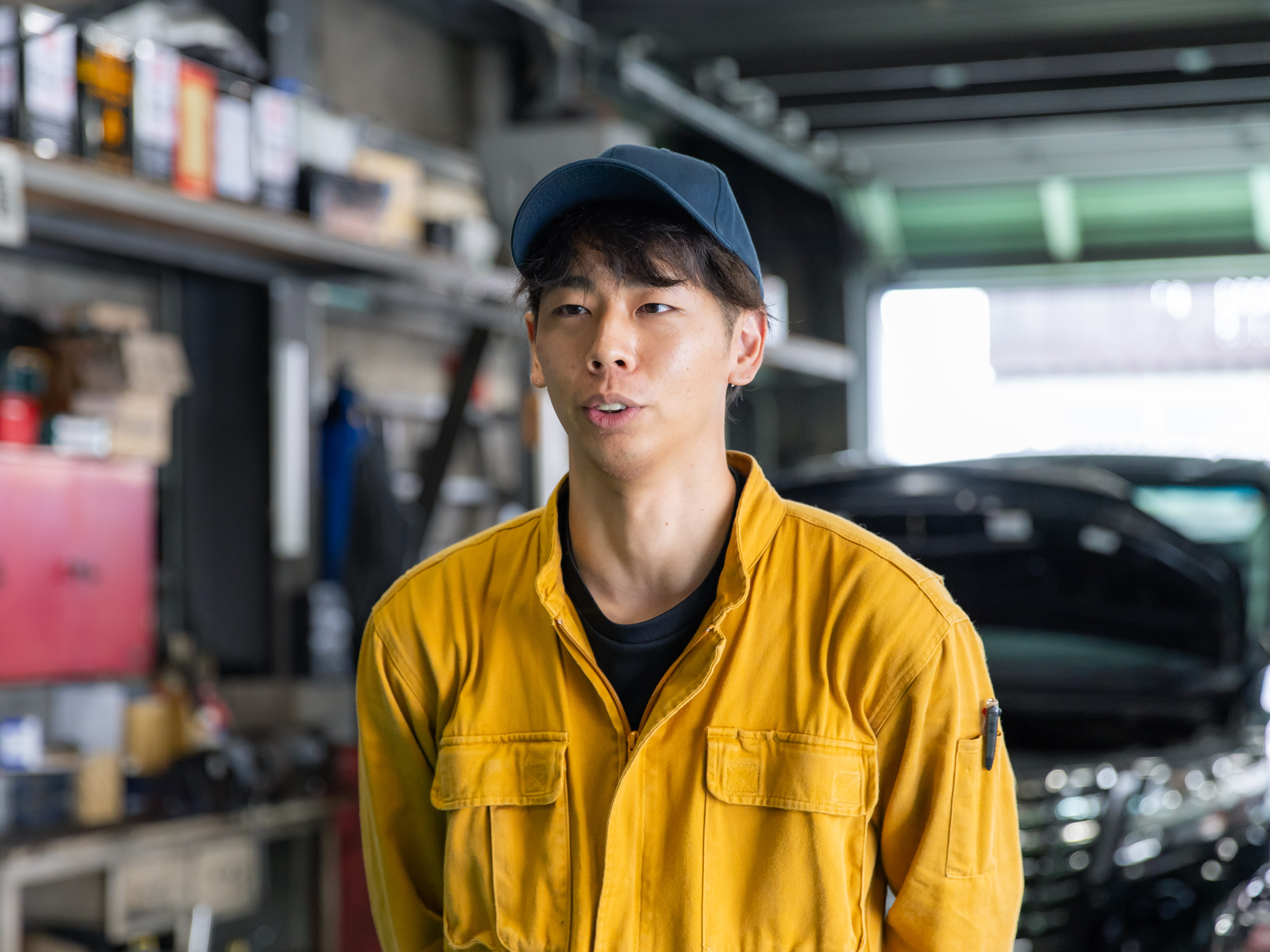 整備士／中里広夢（入社8年目）