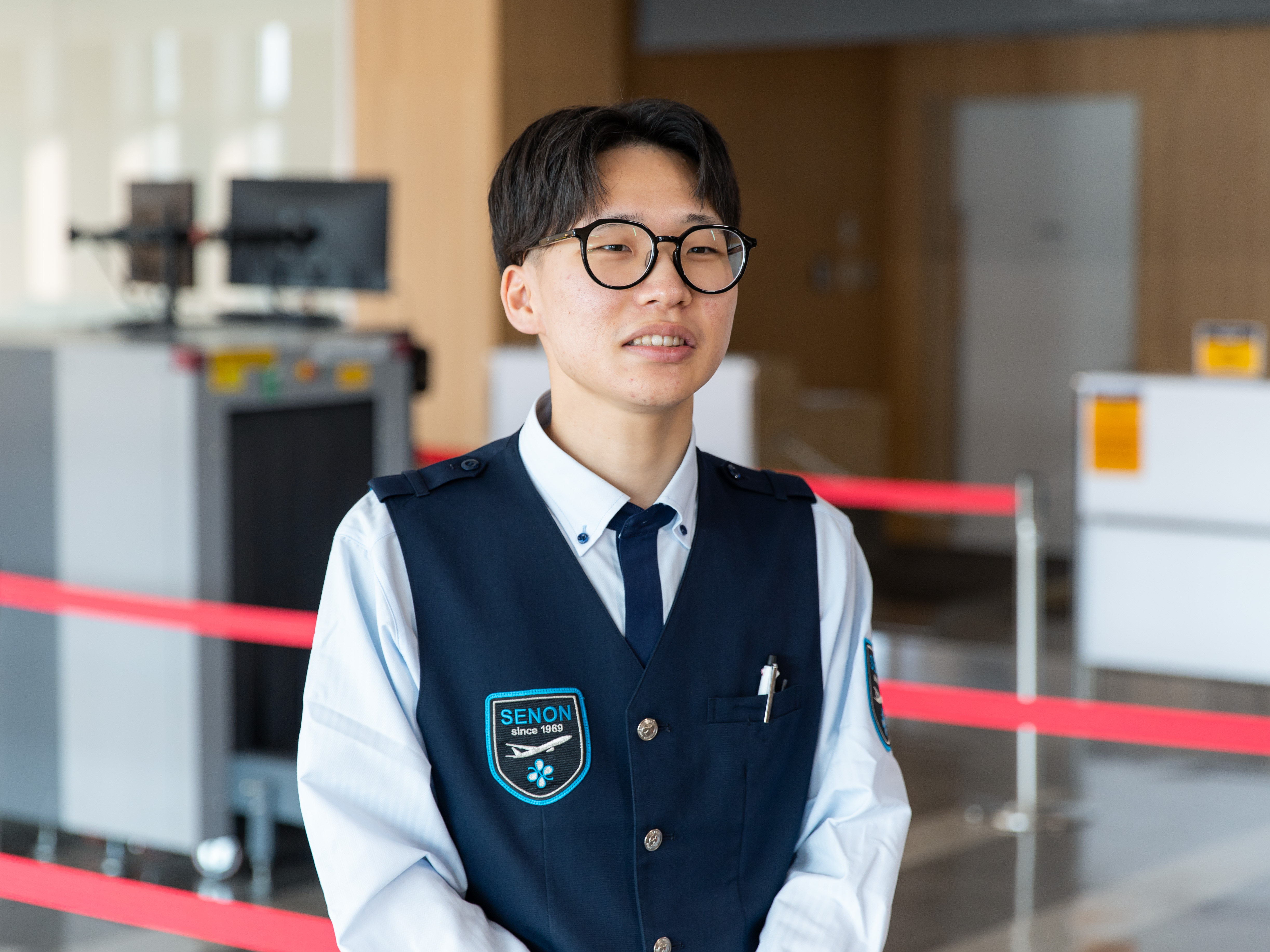 とかち帯広空港 手荷物検査スタッフ／高橋 智也（6年目）