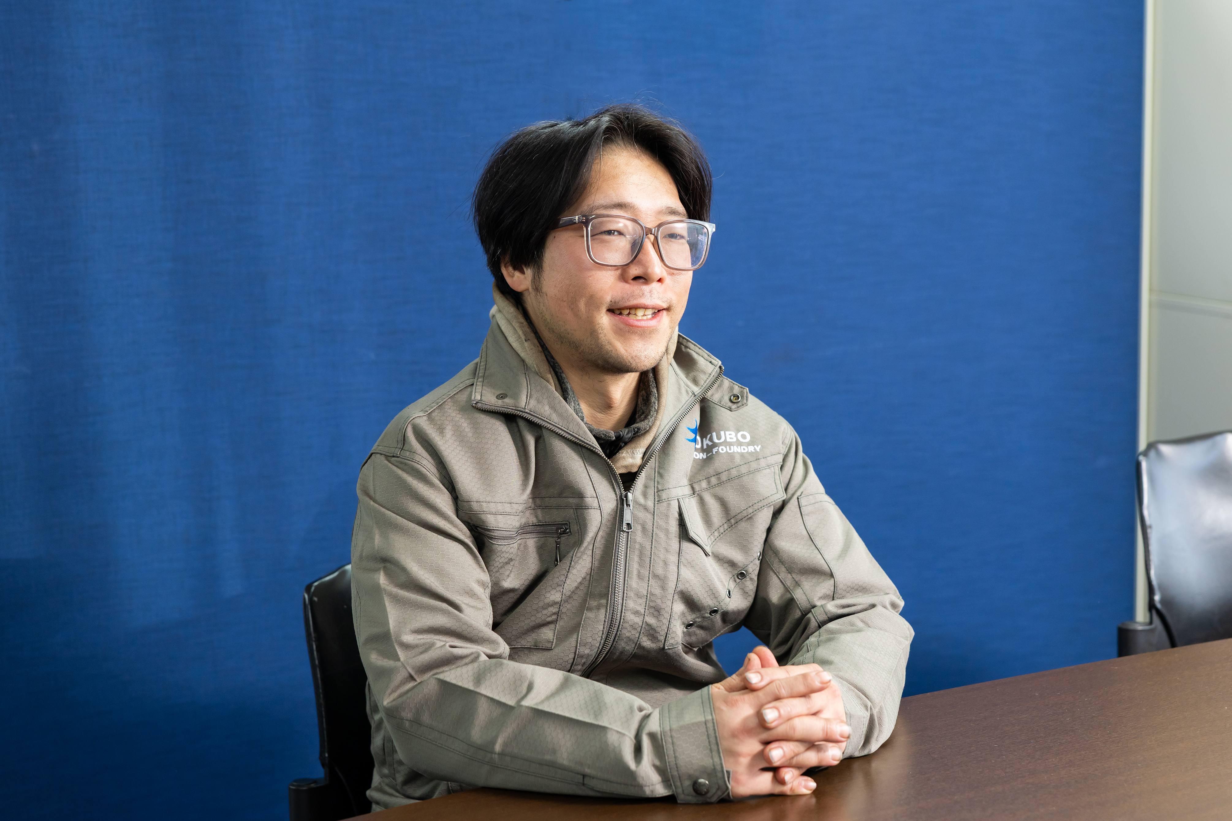 工場スタッフ　大山祐史さん(入社2年目)