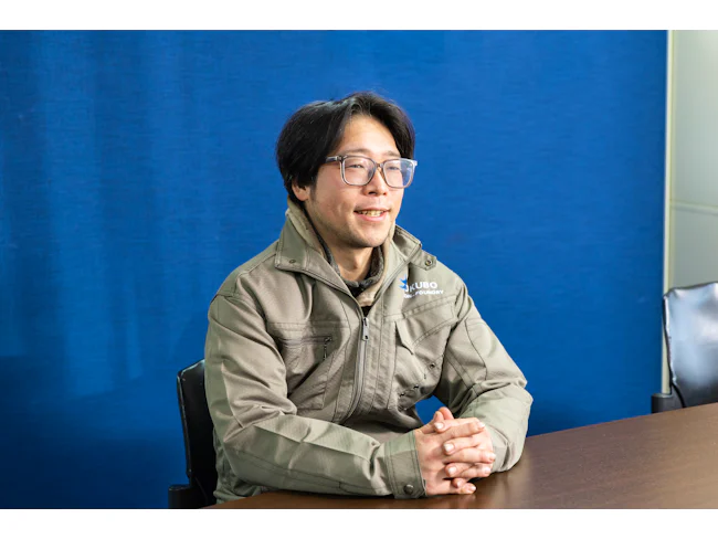 工場スタッフ 大山祐史さん(入社2年目)