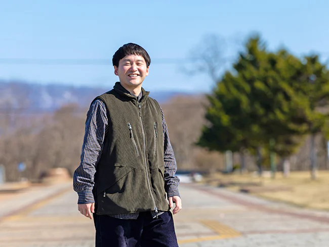 移住・定住に関する地域おこし協力隊/江藤(2023年11月着任、横浜市出身、前職は住宅メーカーの住宅設計)