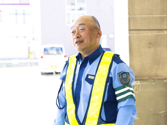 札幌営業所 警備スタッフ/吉田育生(58歳 勤務歴12年)