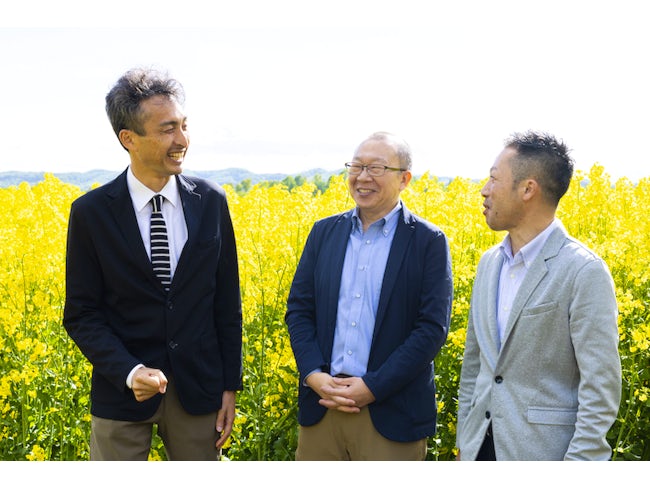 高橋 克年(安平町商工観光課) 木村 誠(あびら観光協会事務局長)西嶋 基(道の駅あびらD51ステーション支配人)
