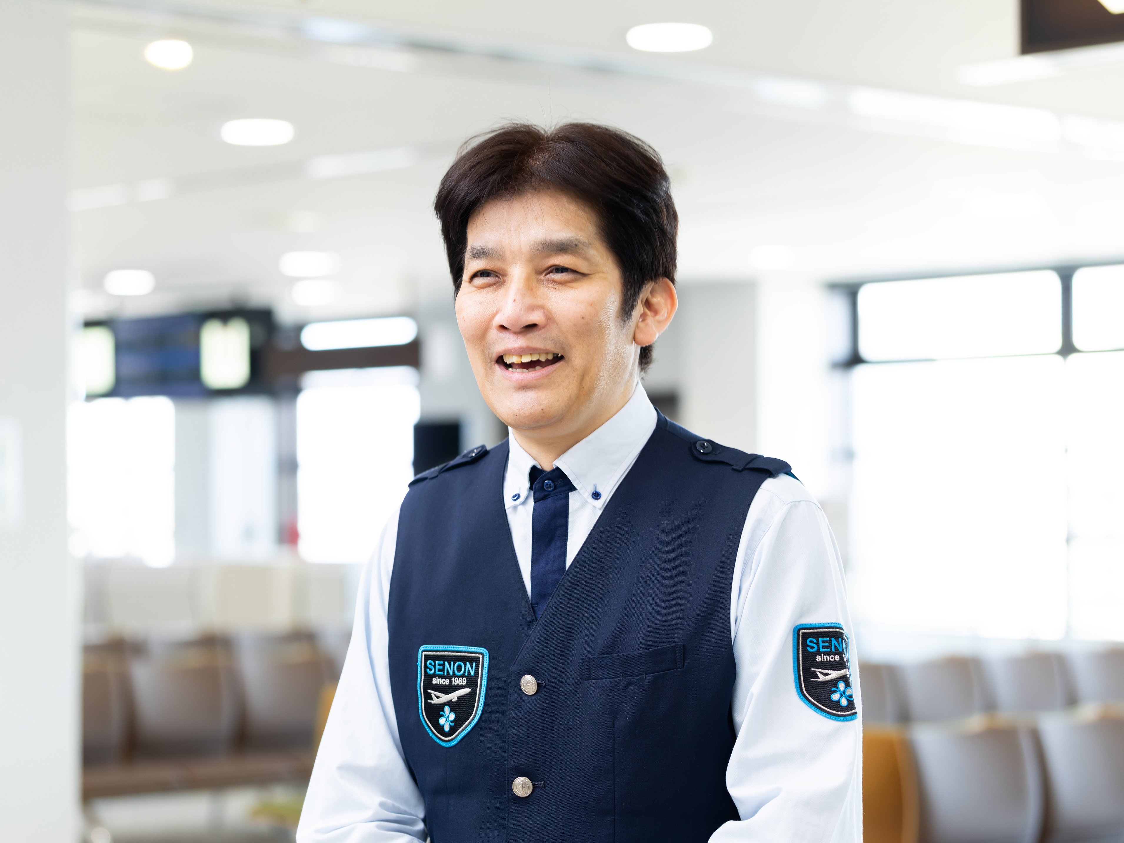 女満別空港 課長代理／川本豊（28年目）