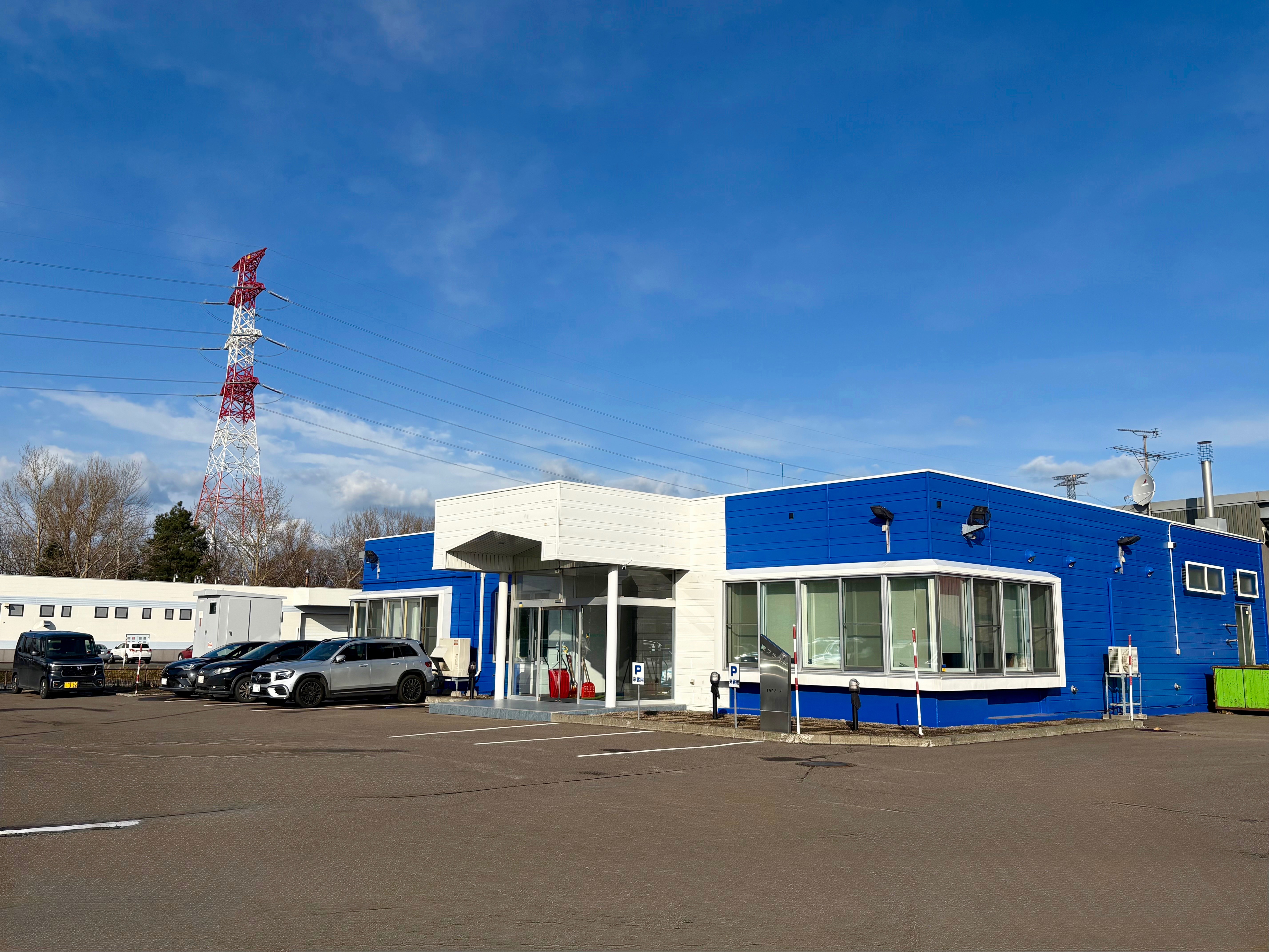こちらが石狩事業所の外観です。