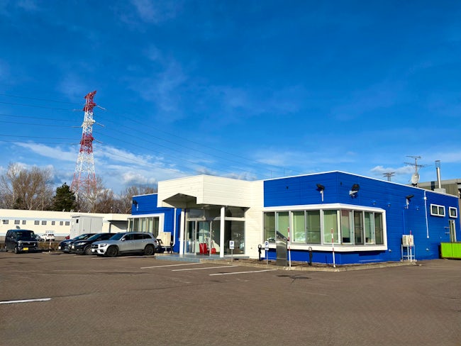 こちらが石狩事業所の外観です。