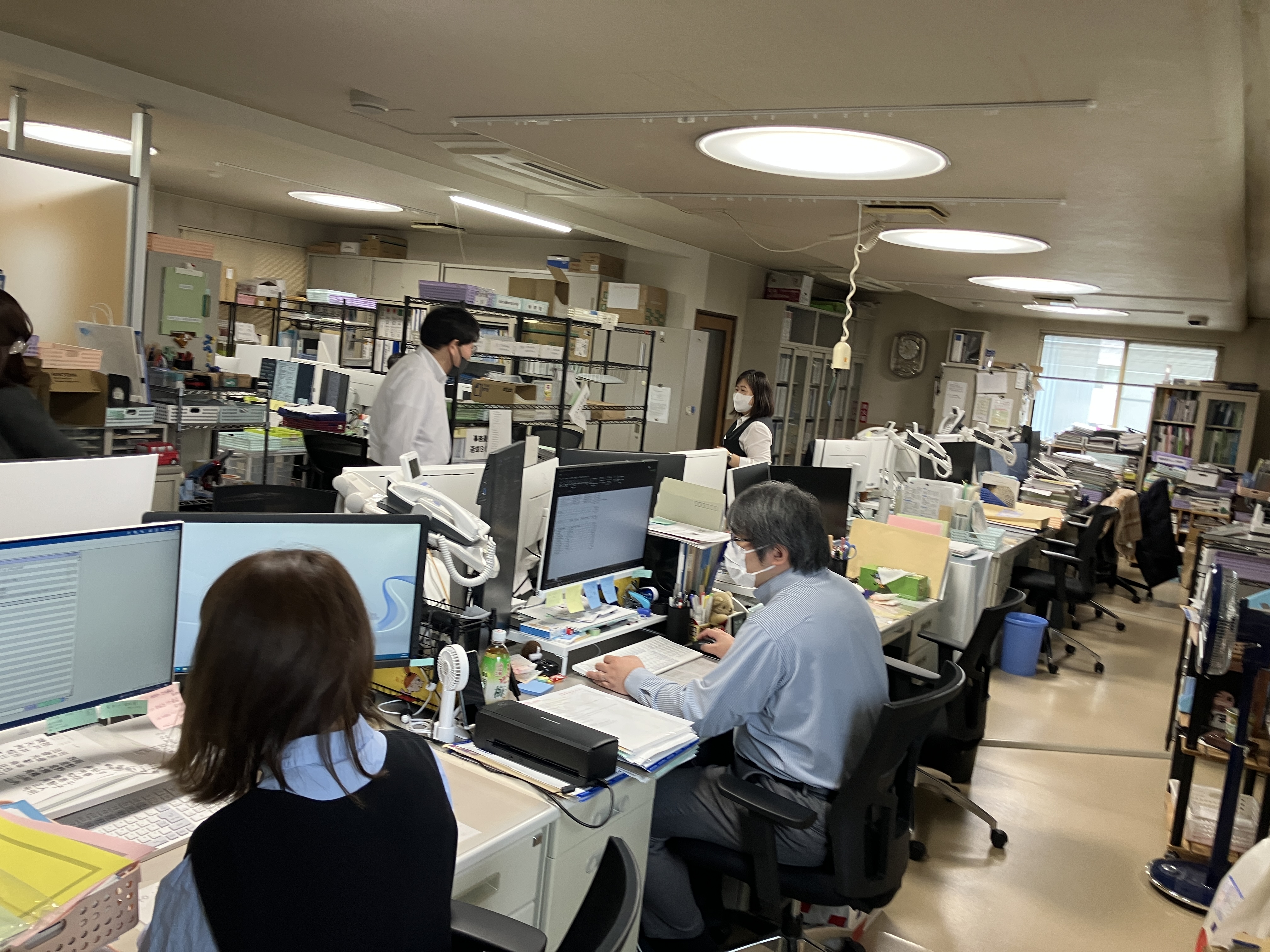 ＜現在22人の従業員が活躍中＞